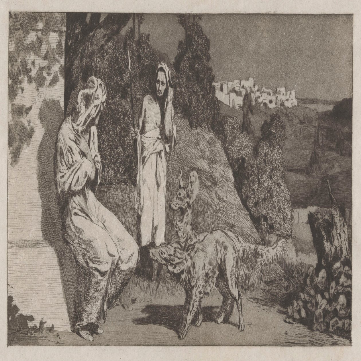 Piramo e Tisbe II. da Max Klinger