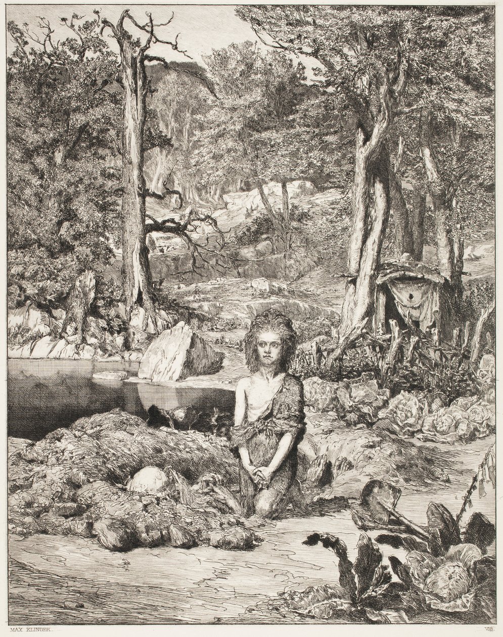 Simplicius presso la tomba dell