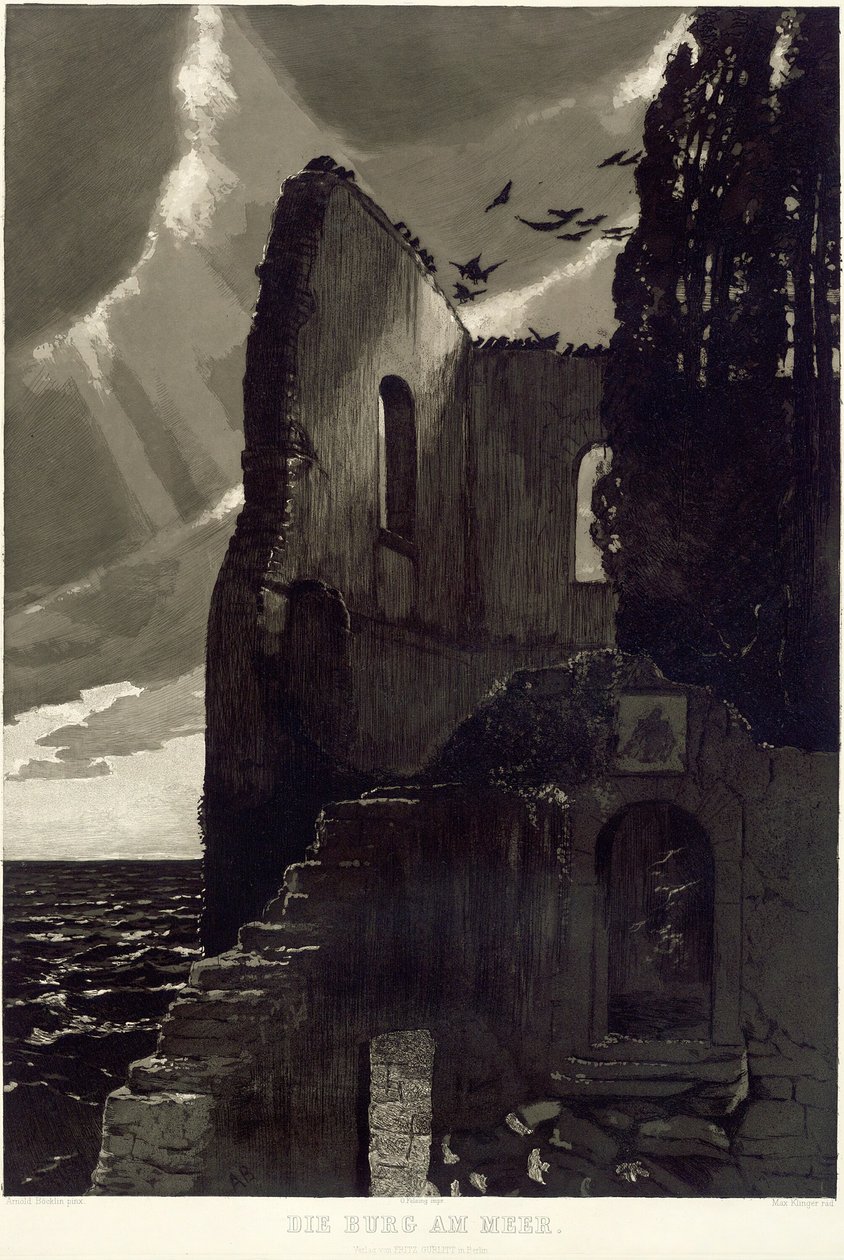 Il castello sul mare da Max Klinger