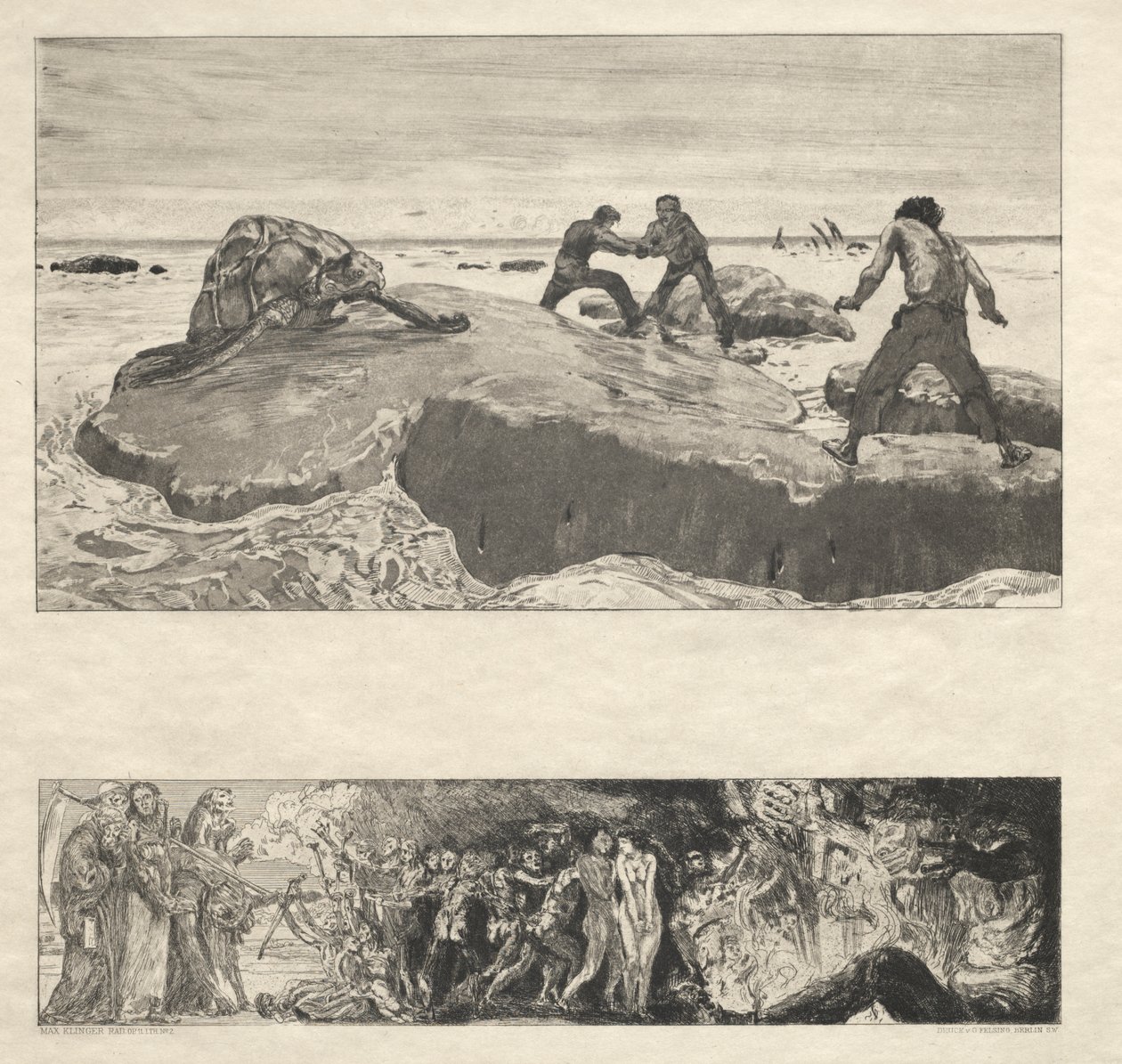 Vom Tode I, (Opus II, 1889) No. 2 da Max Klinger