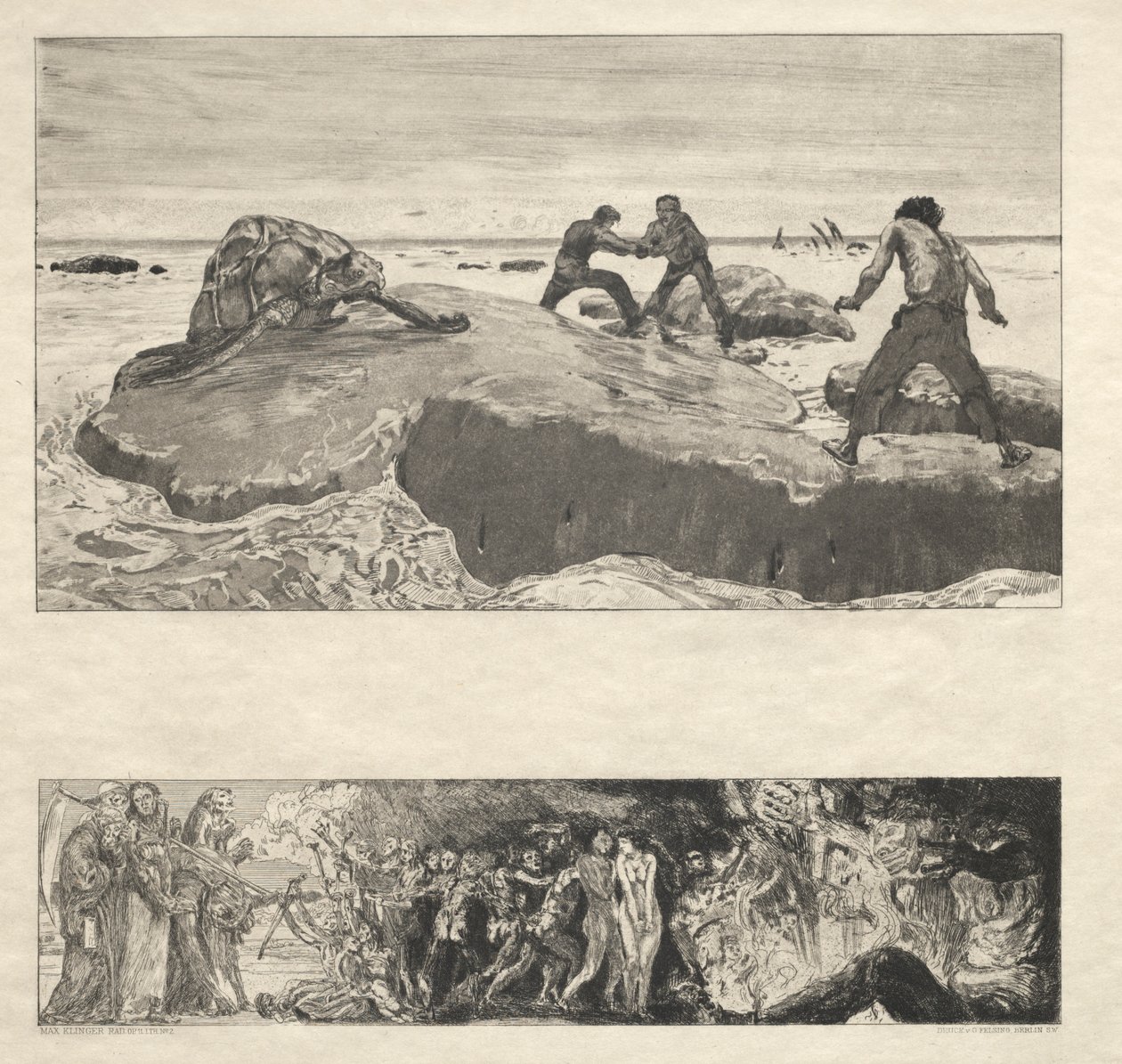 Vom Tode I, Opus II, 1889 No. 2 da Max Klinger