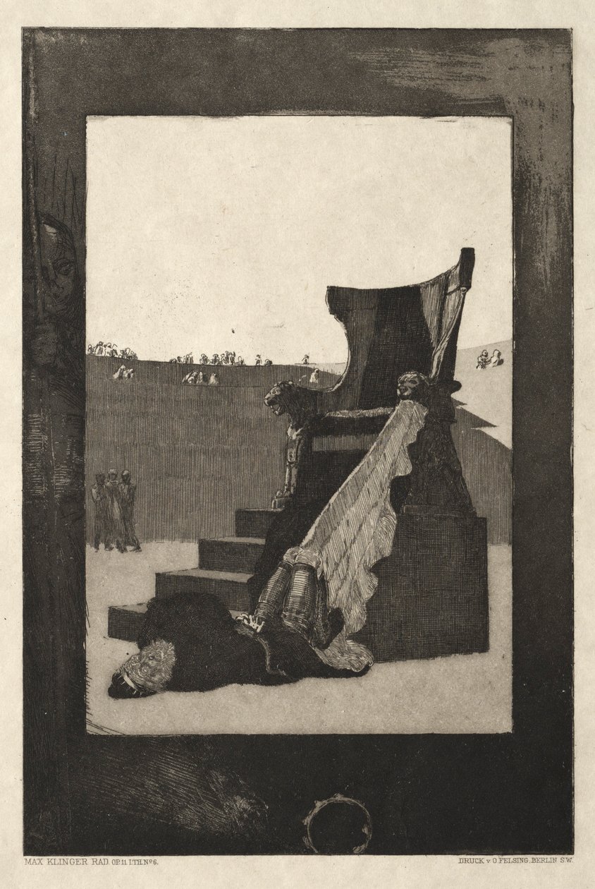 Vom Tode I, Opus II da Max Klinger