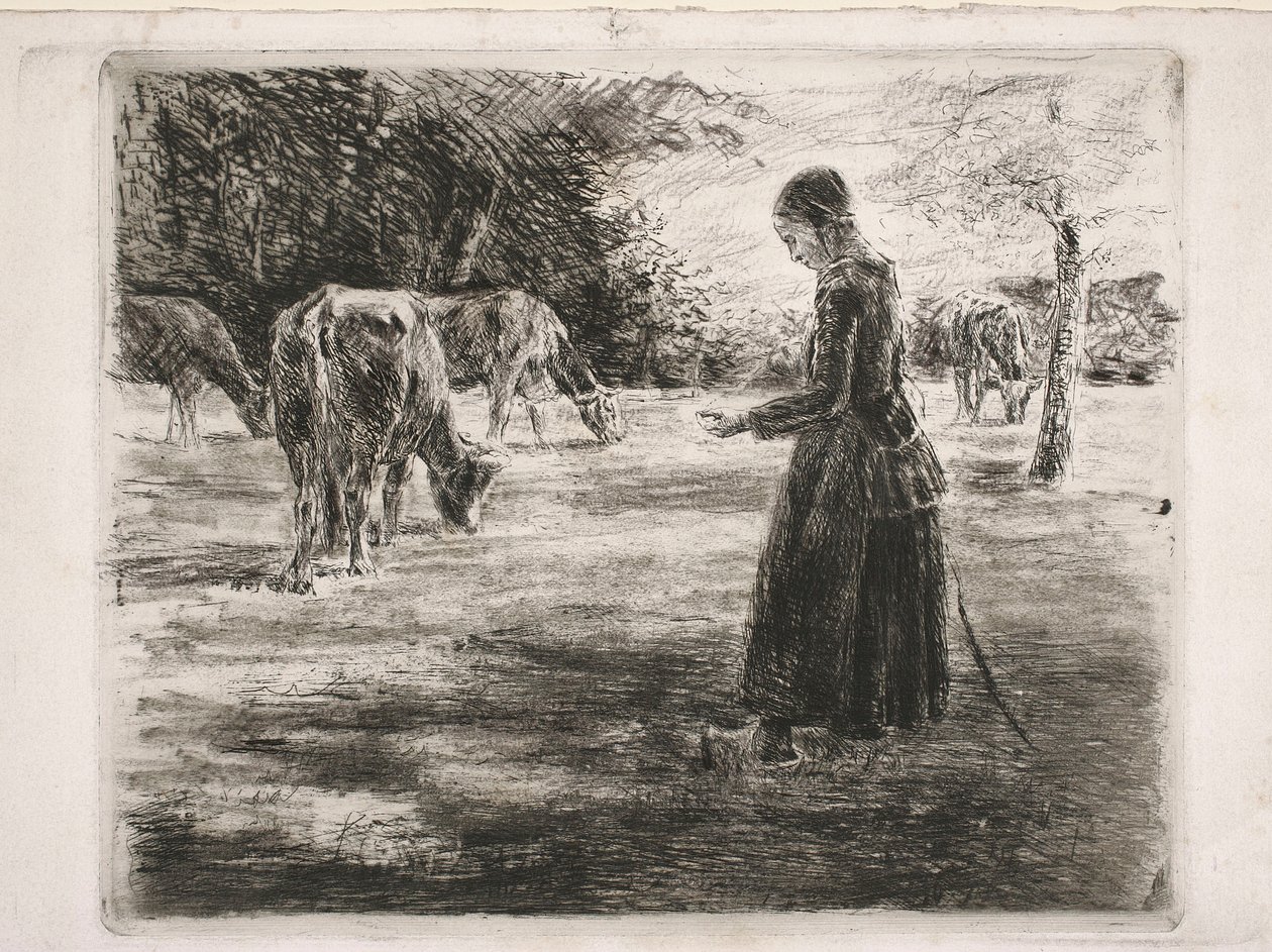 Al pascolo (presso Delden in Olanda) da Max Liebermann