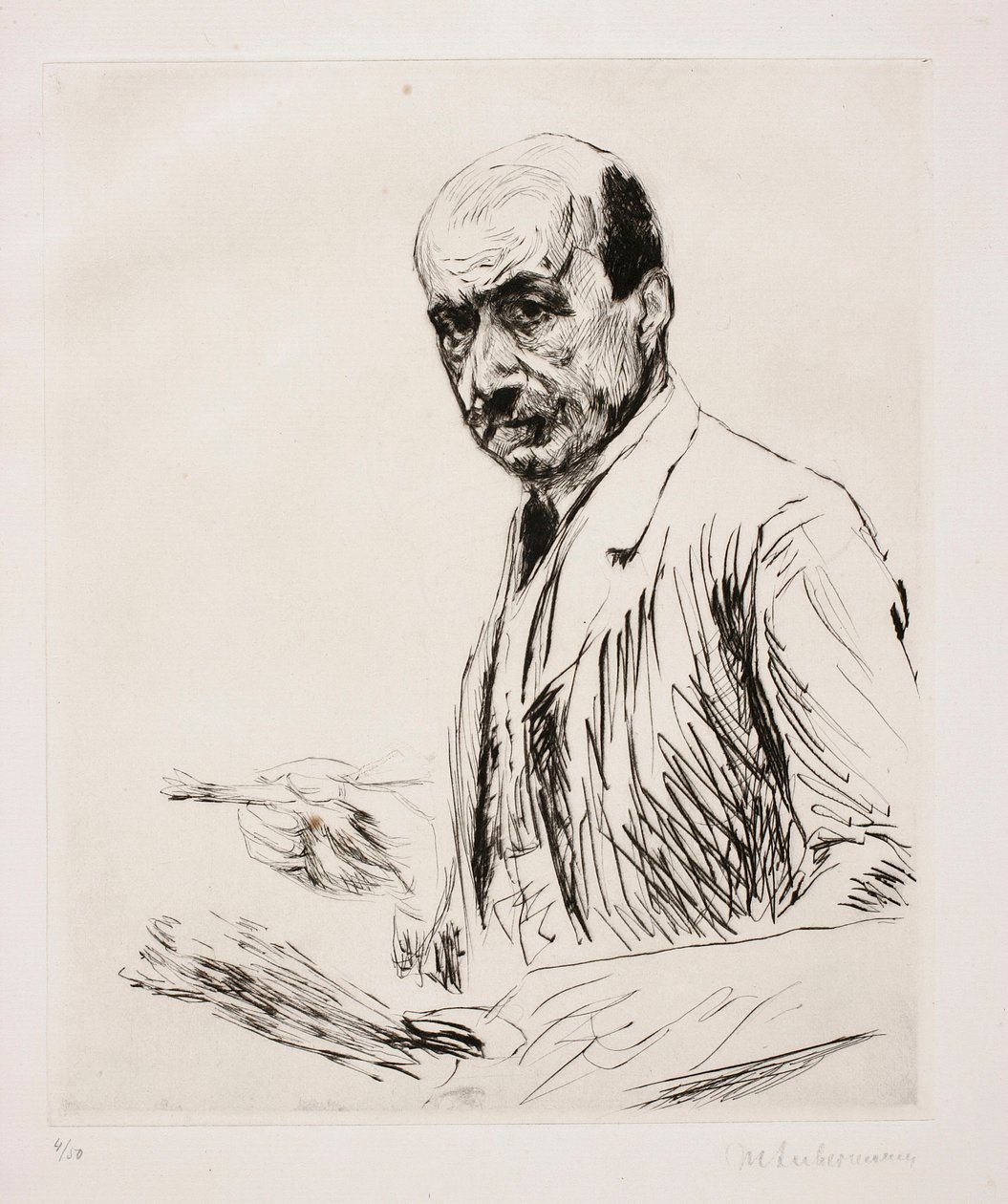 Autoritratto con tavolozza da Max Liebermann