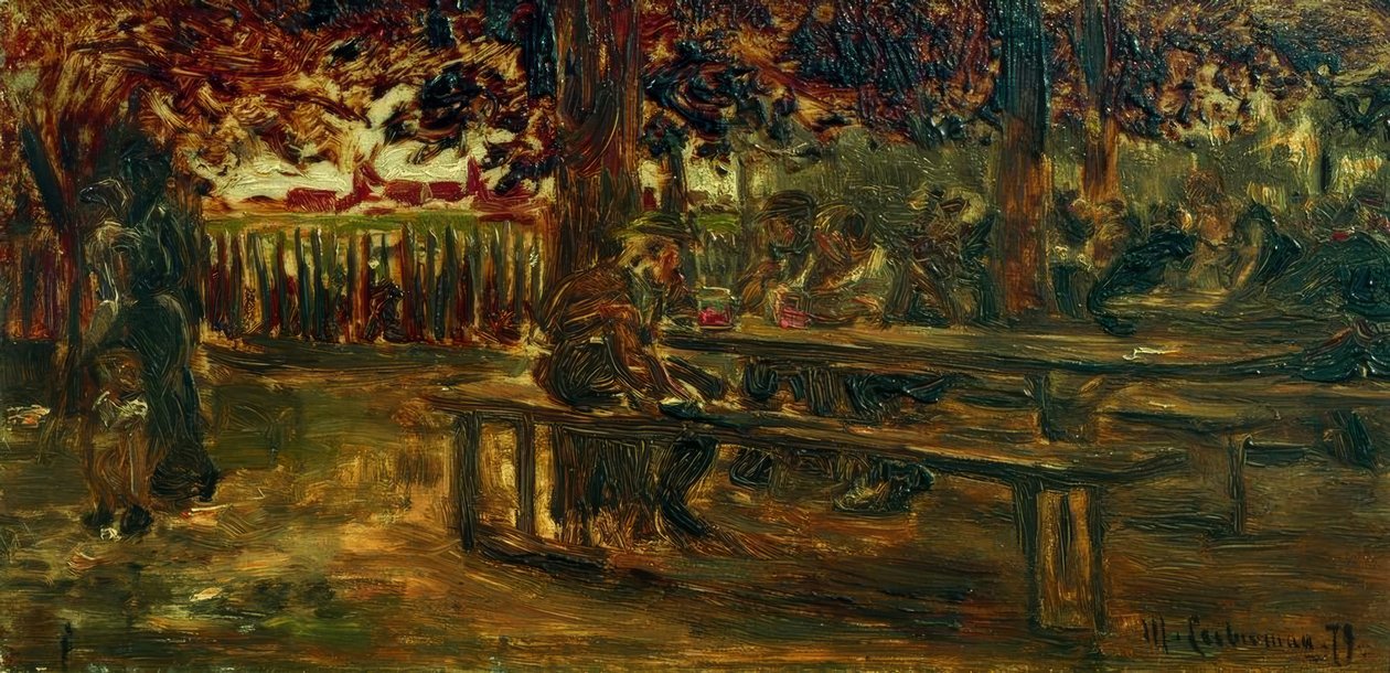 Birreria a Etzenhausen da Max Liebermann