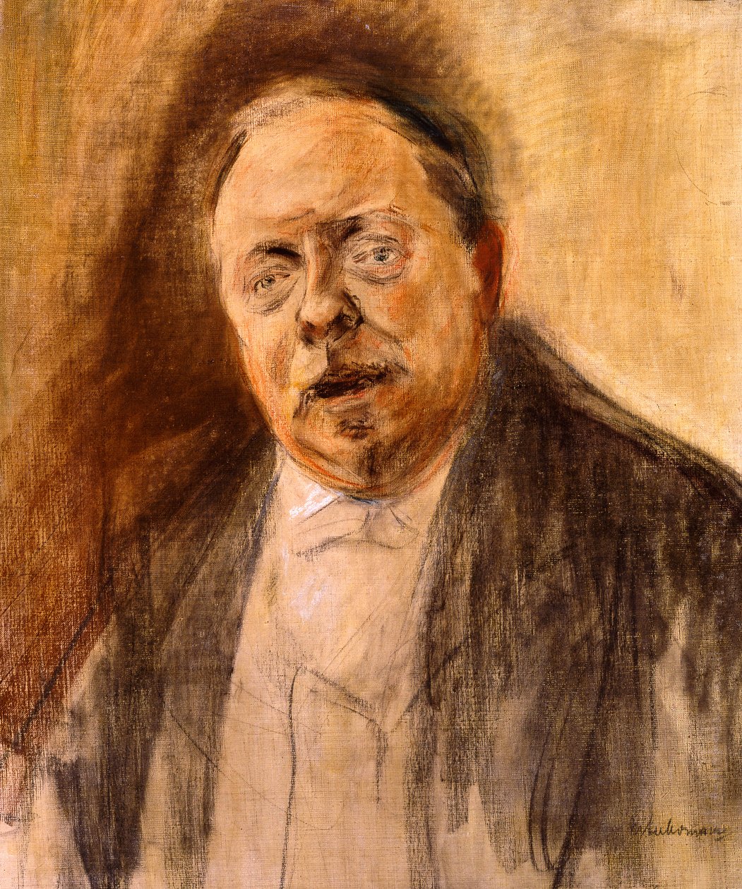 Studio di ritratto del barone Alfred von Berger da Max Liebermann
