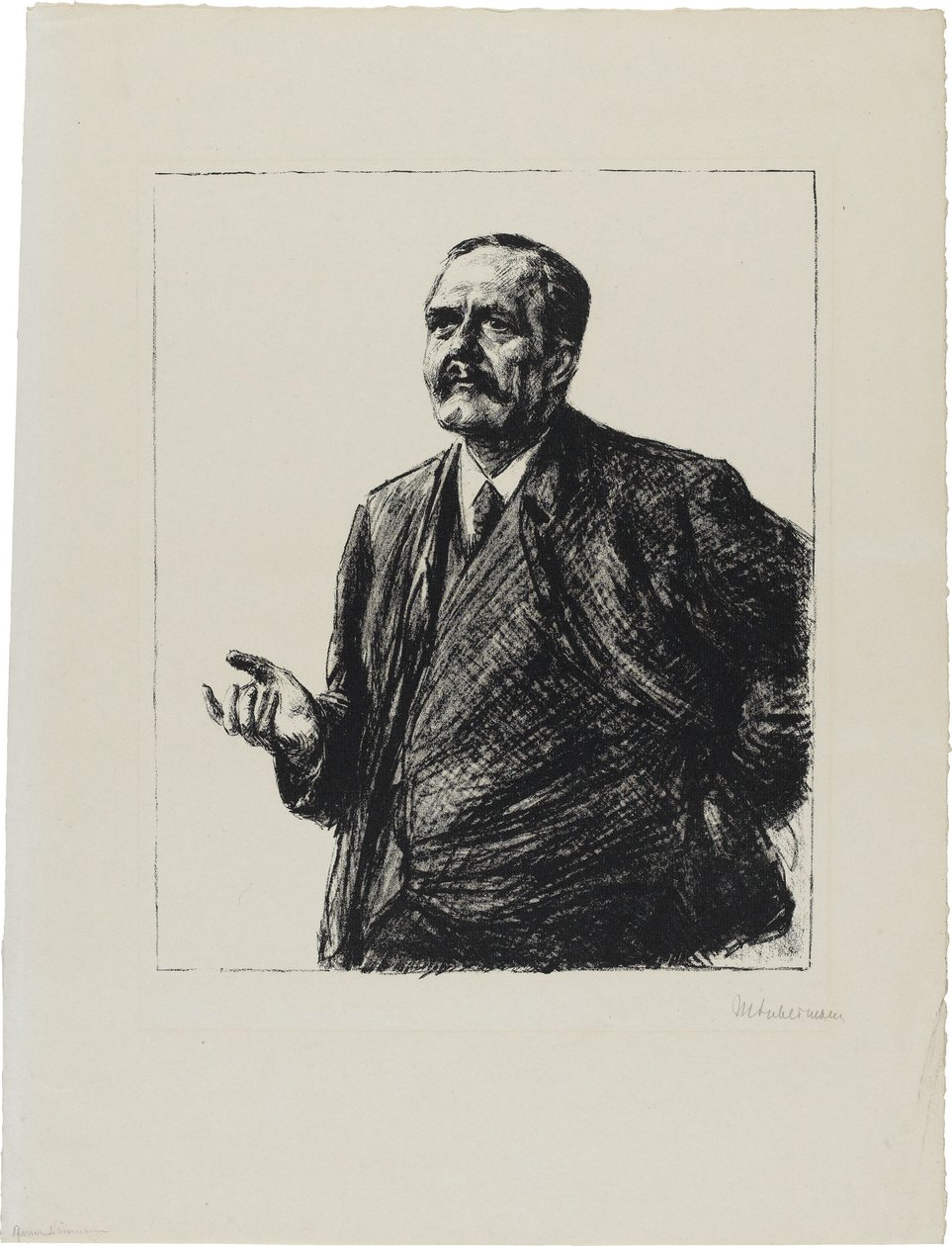 Friedrich Naumann (1860-1919) da Max Liebermann