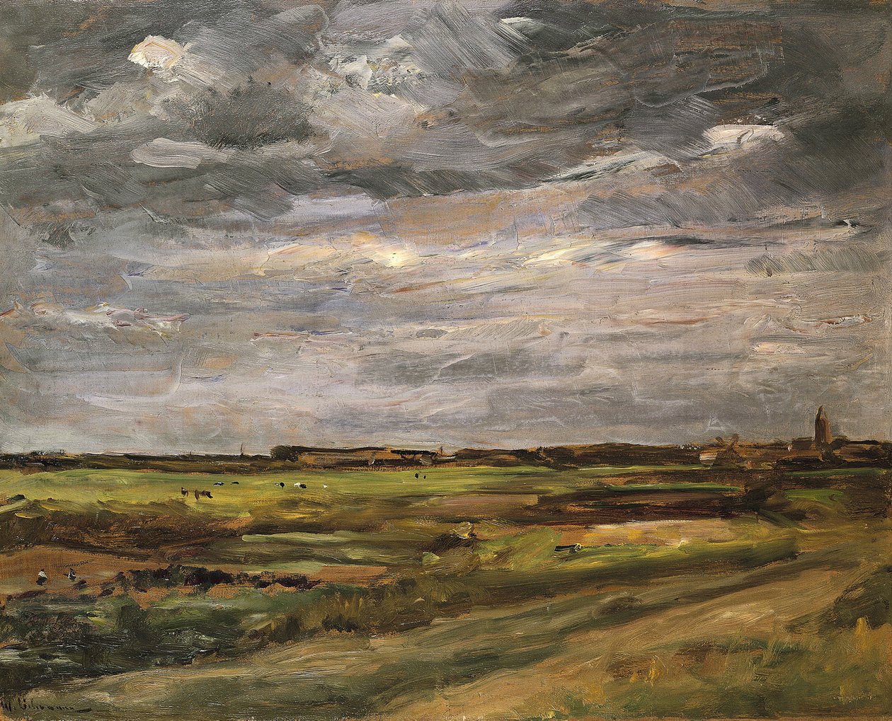 Paesaggio presso Noordwijk da Max Liebermann
