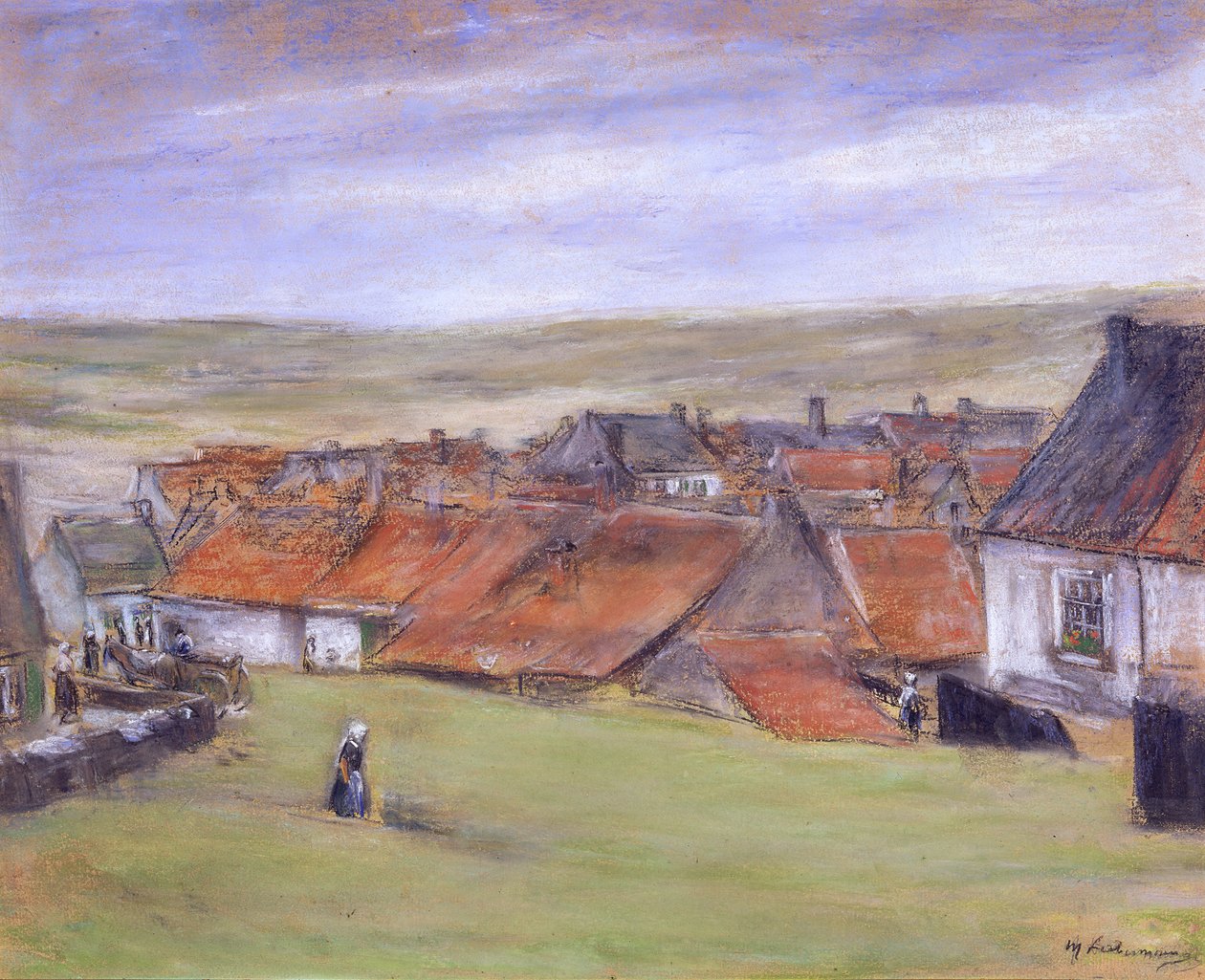 Paesaggio a Katwijk da Max Liebermann