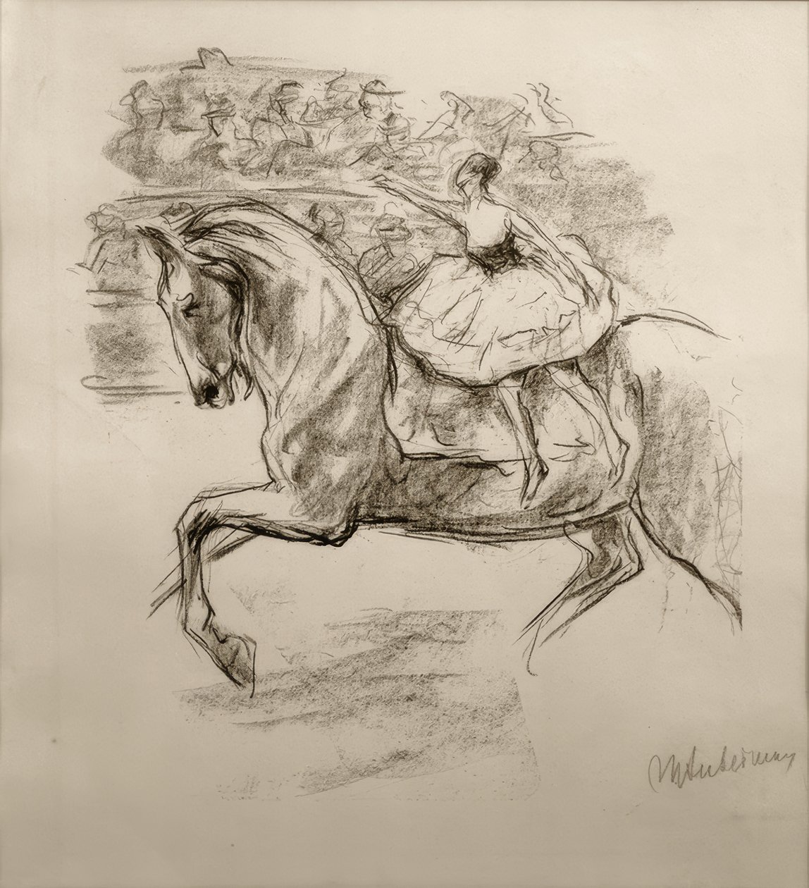 La cavallerizza da Max Liebermann