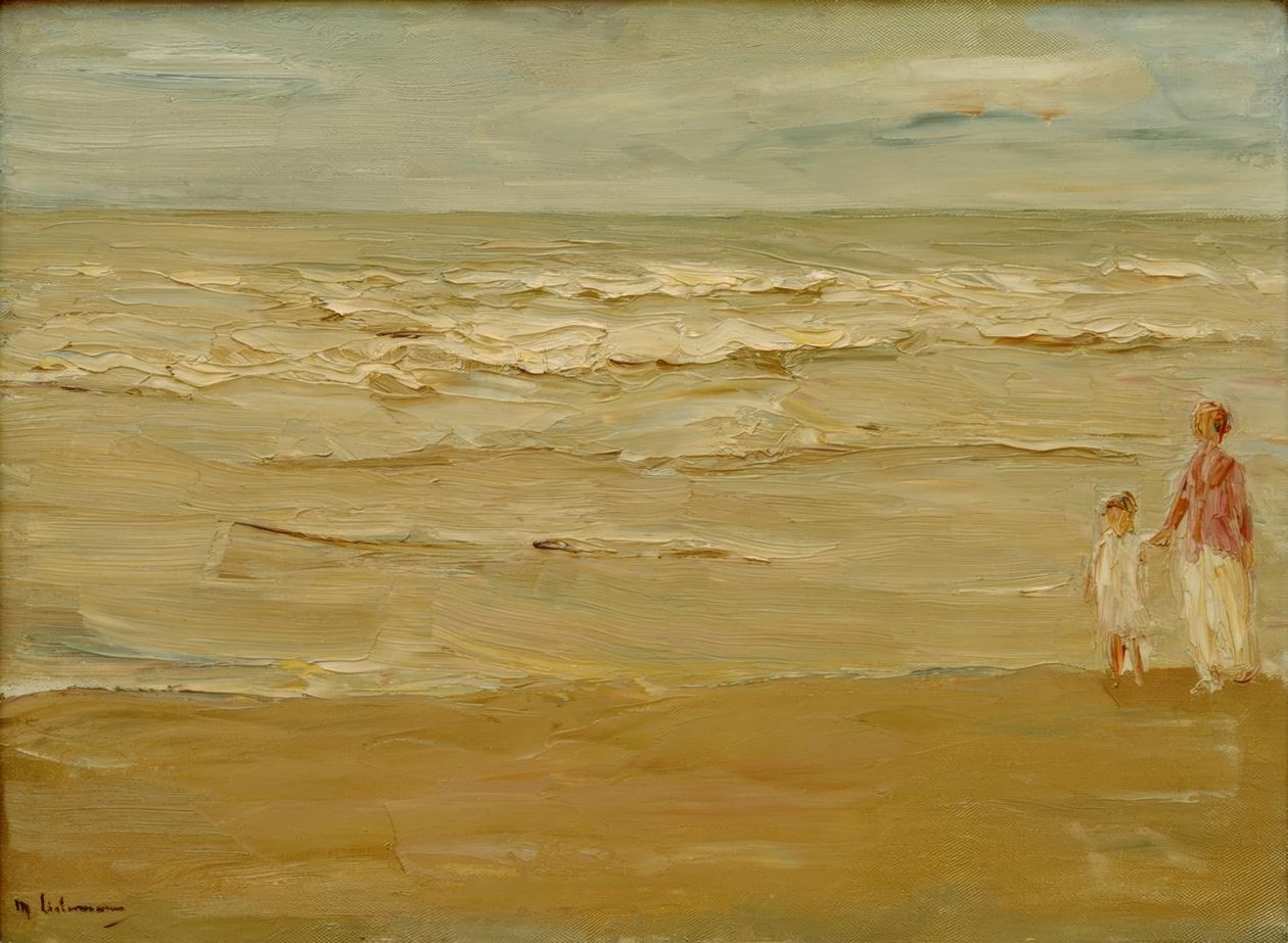 Paesaggio marino – Spiaggia e mare da Max Liebermann