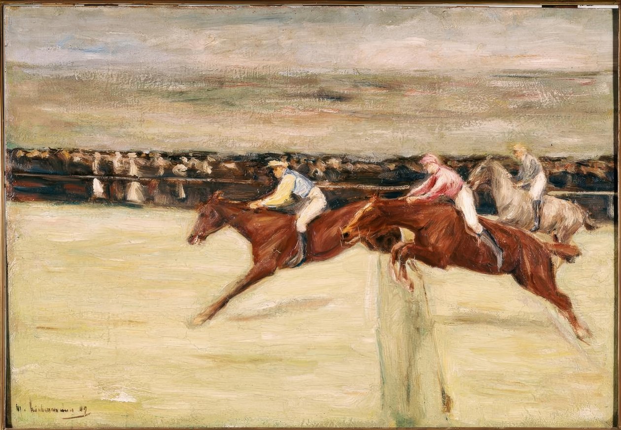 Corsa di cavalli alle Cascine da Max Liebermann