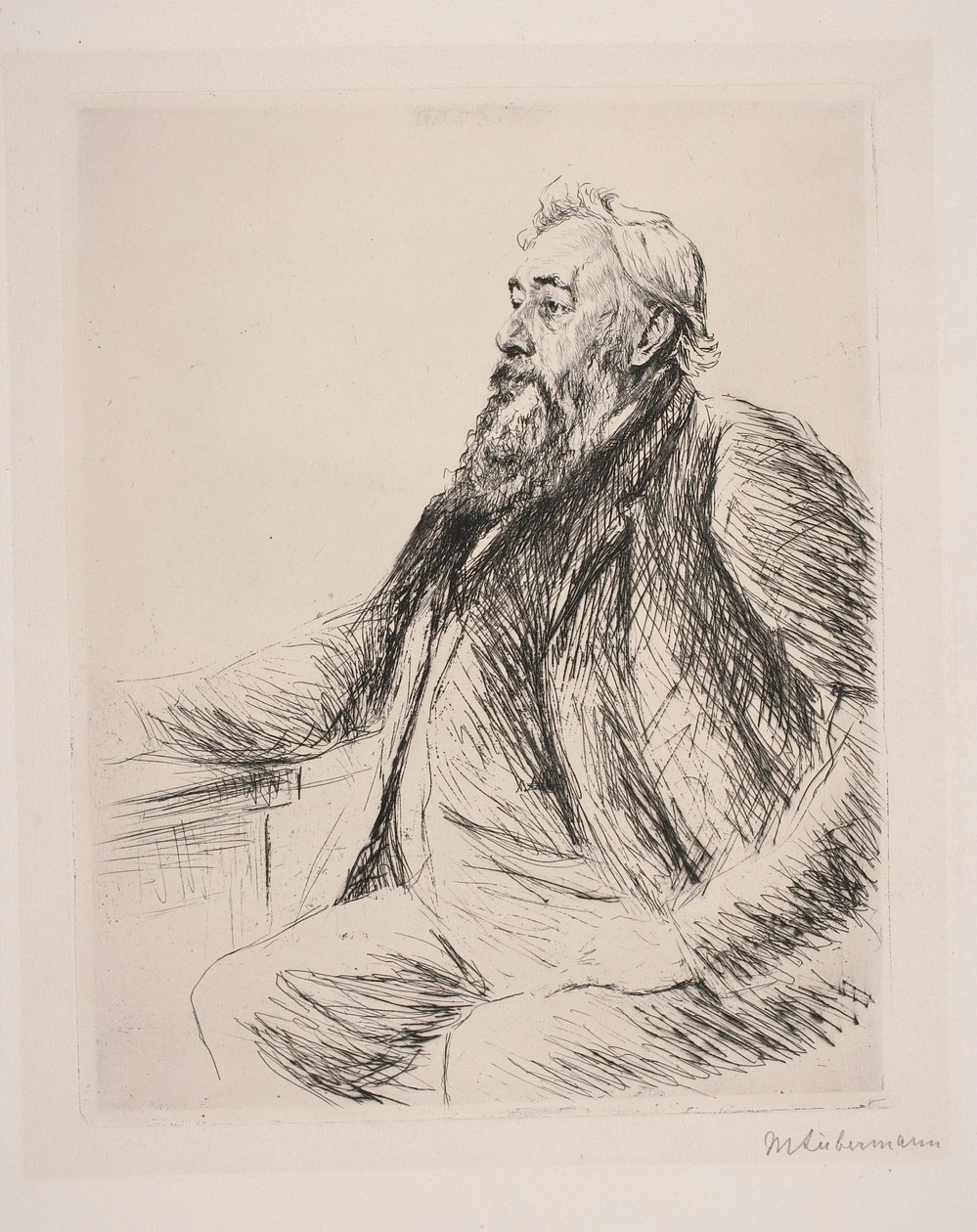 Ritratto di Brinckmann da Max Liebermann