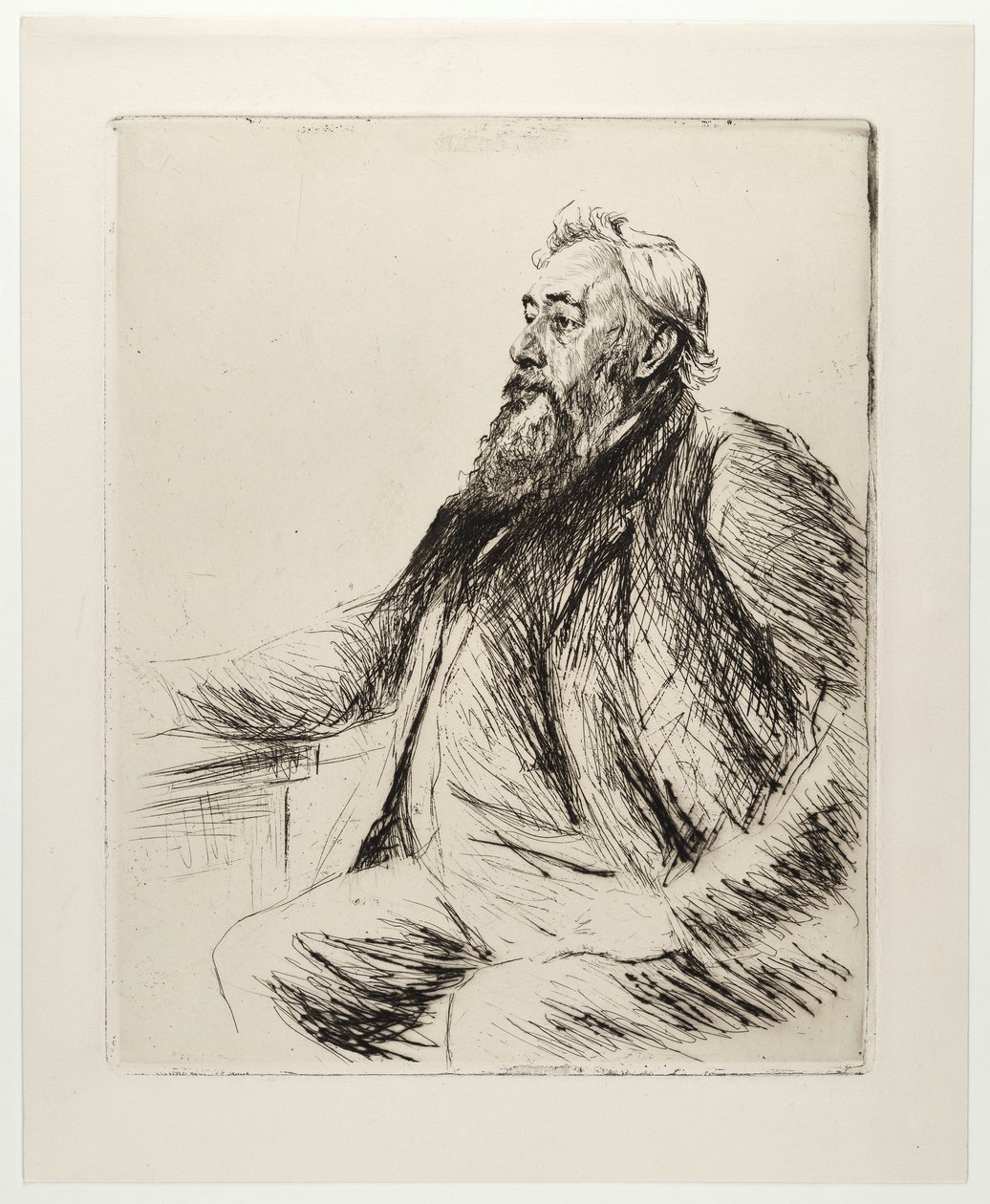 Ritratto di Justus Brinckmann da Max Liebermann