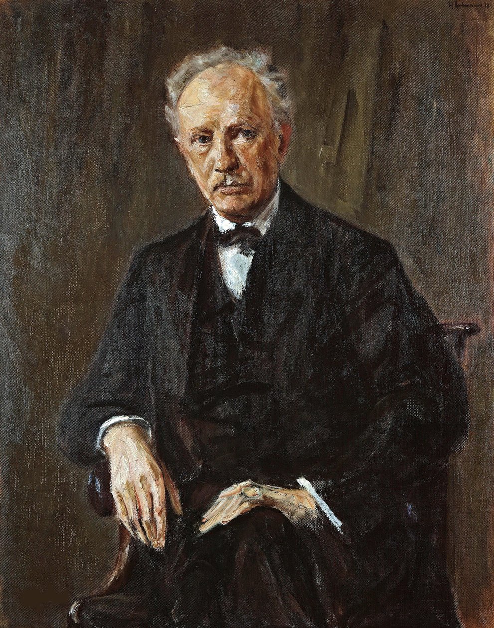 Ritratto del compositore Richard Georg Strauss da Max Liebermann