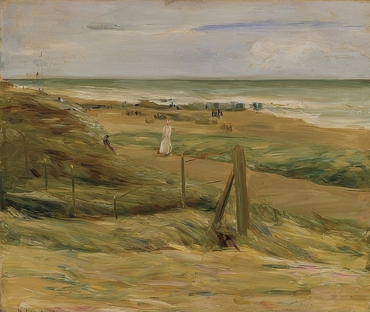 Passeggiata nelle dune vicino a Noordwijk da Max Liebermann