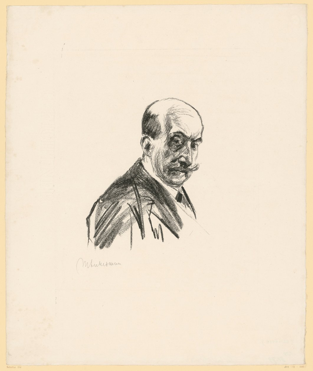 Autoritratto da Max Liebermann