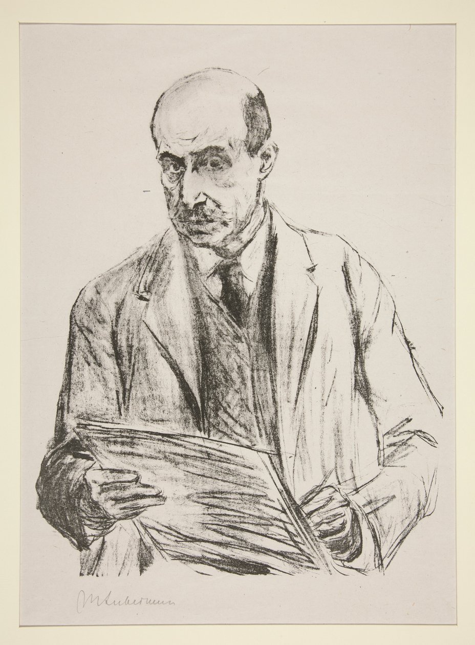 Autoritratto da Max Liebermann