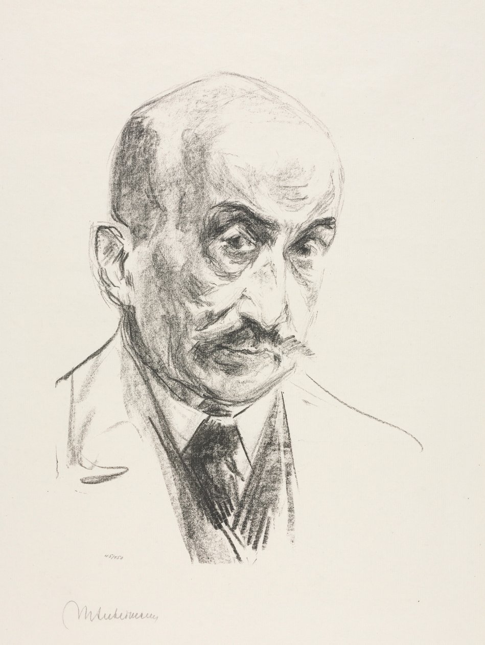 Autoritratto, 1921 da Max Liebermann