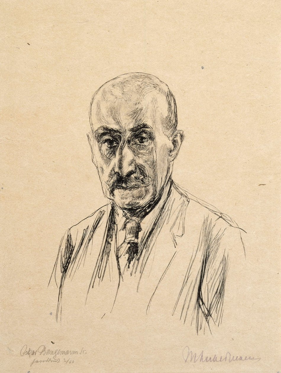 Autoritratto da Max Liebermann