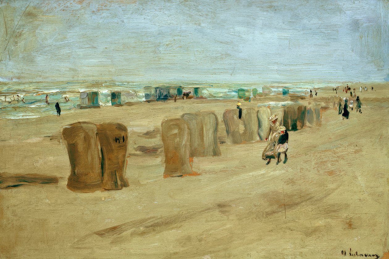 Spiaggia a Noordwijk da Max Liebermann