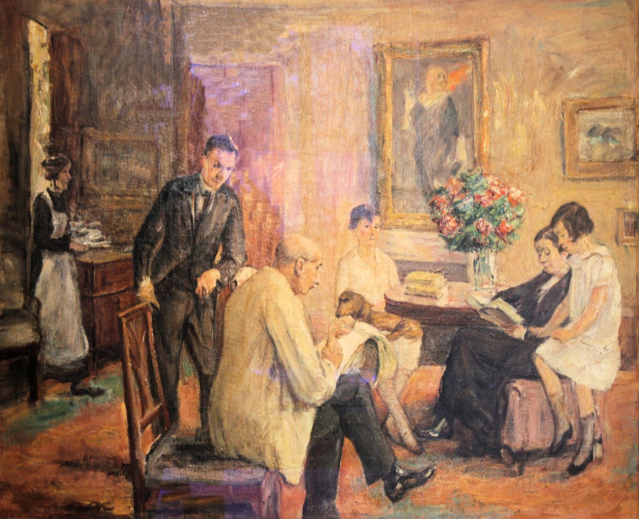 La famiglia Liebermann da Max Liebermann