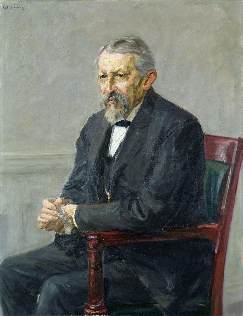 Il naturalista, Hermann Strebel (1834-1914) da Max Liebermann