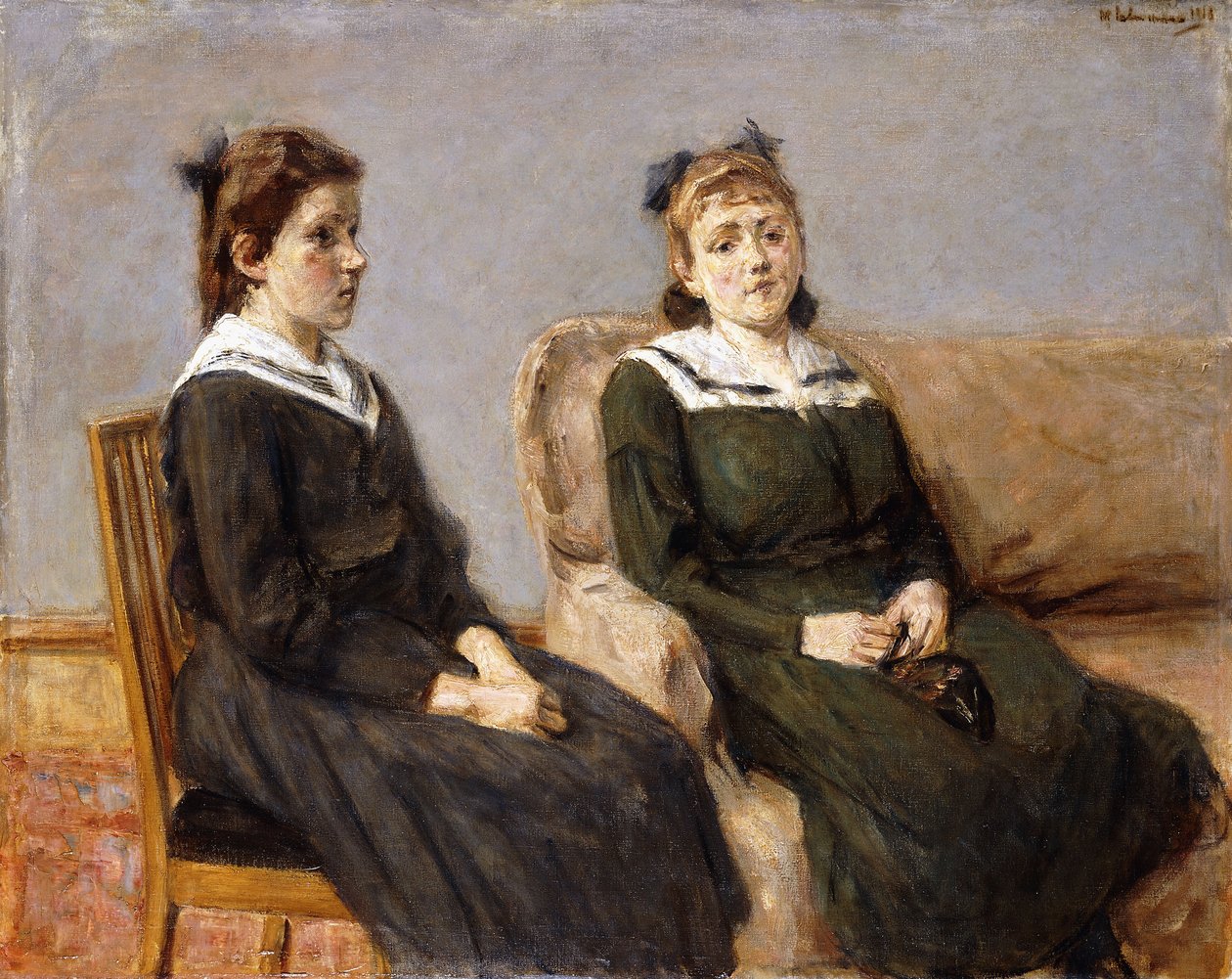 Le due sorelle Leder da Max Liebermann