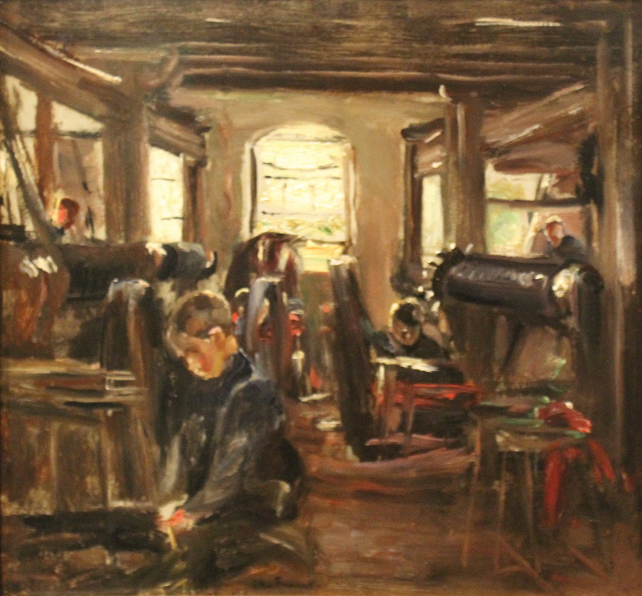 tessitura a Laren da Max Liebermann