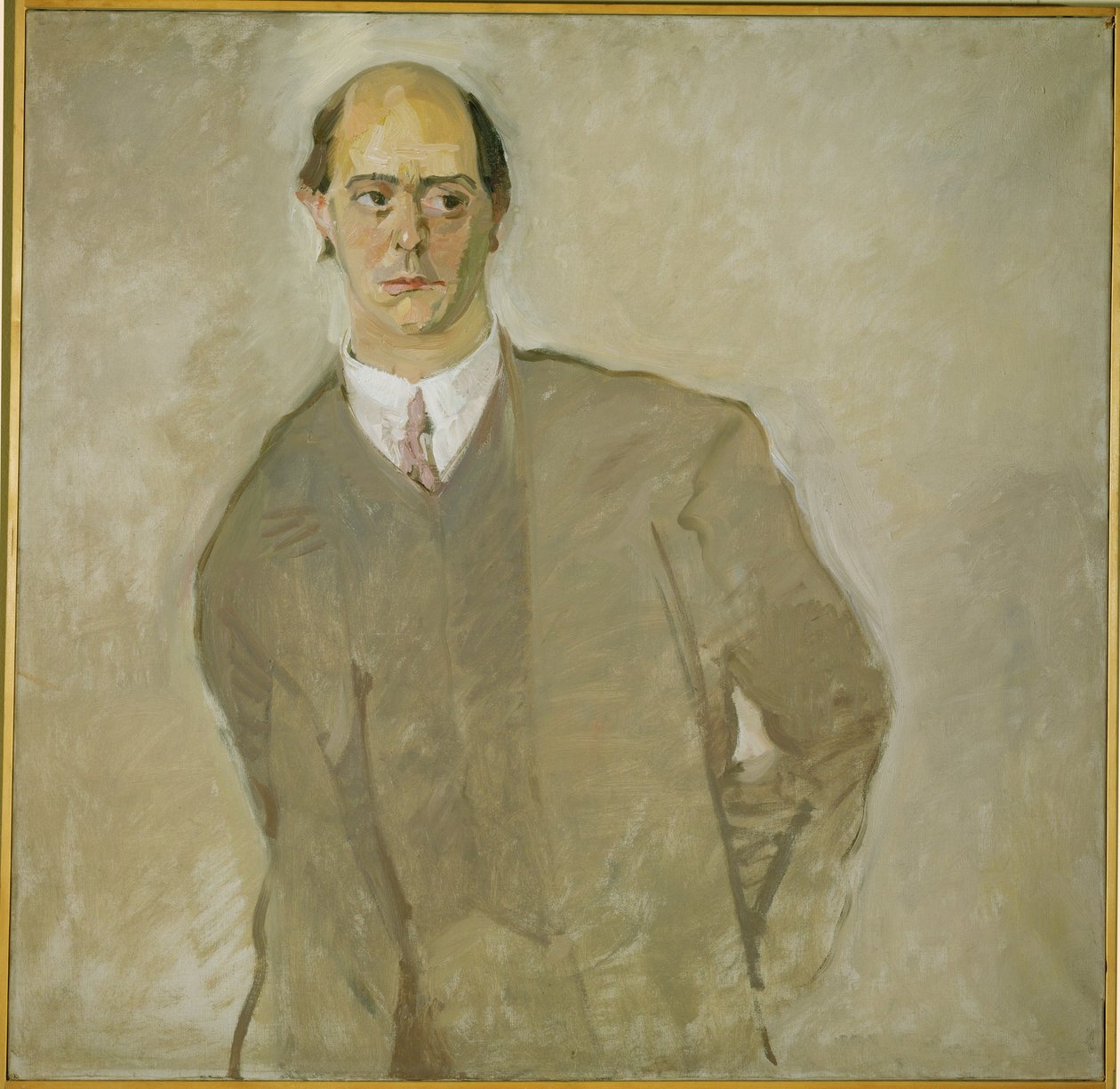 Il compositore Arnold Schoenberg (dipinto su tela) da Max Oppenheimer