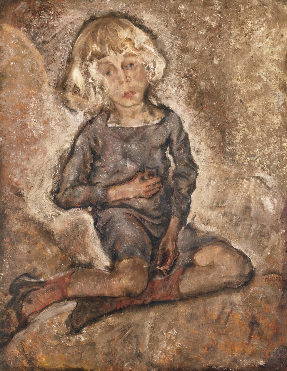 Effigie di Manfred Osthaus; Ritratto di Manfred Osthaus da Max Oppenheimer
