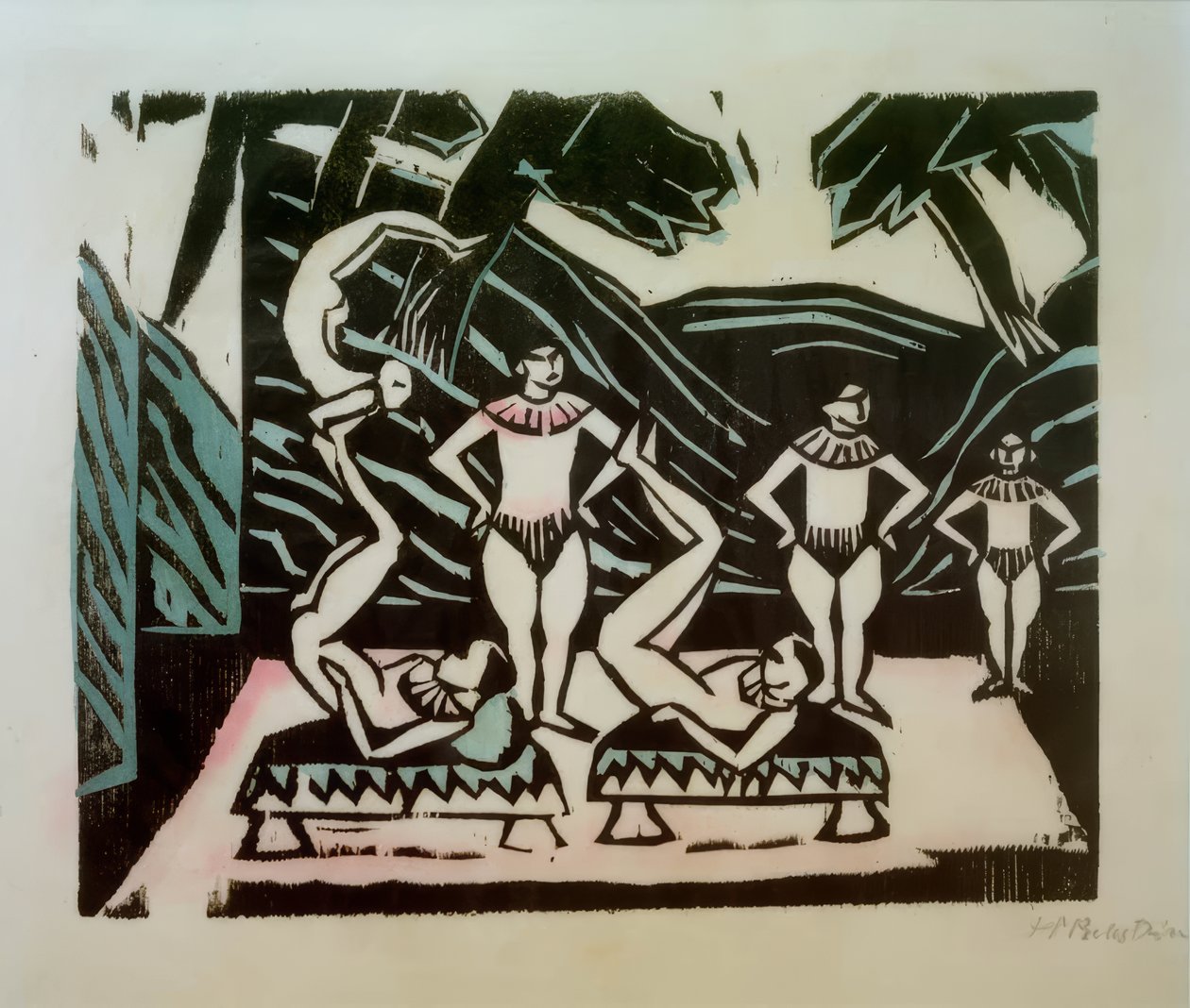 acrobati da Max Pechstein