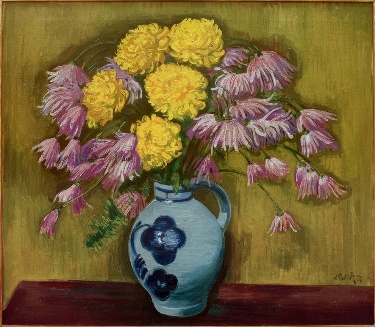 Chrysanthemen von Max Pechstein