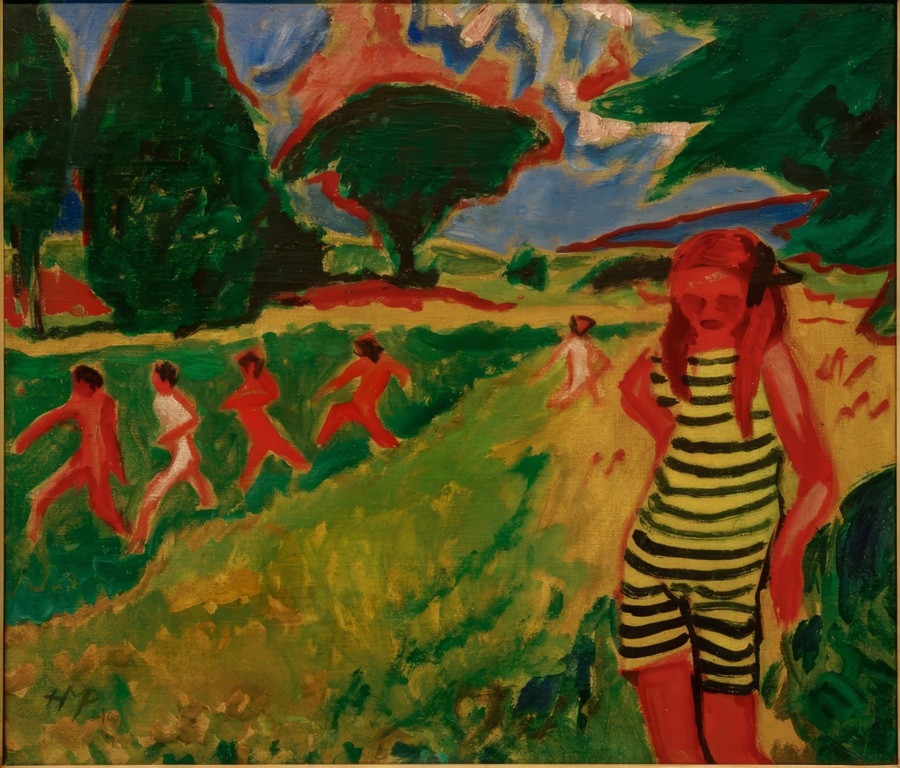 La maglia giallo-nera da Max Pechstein