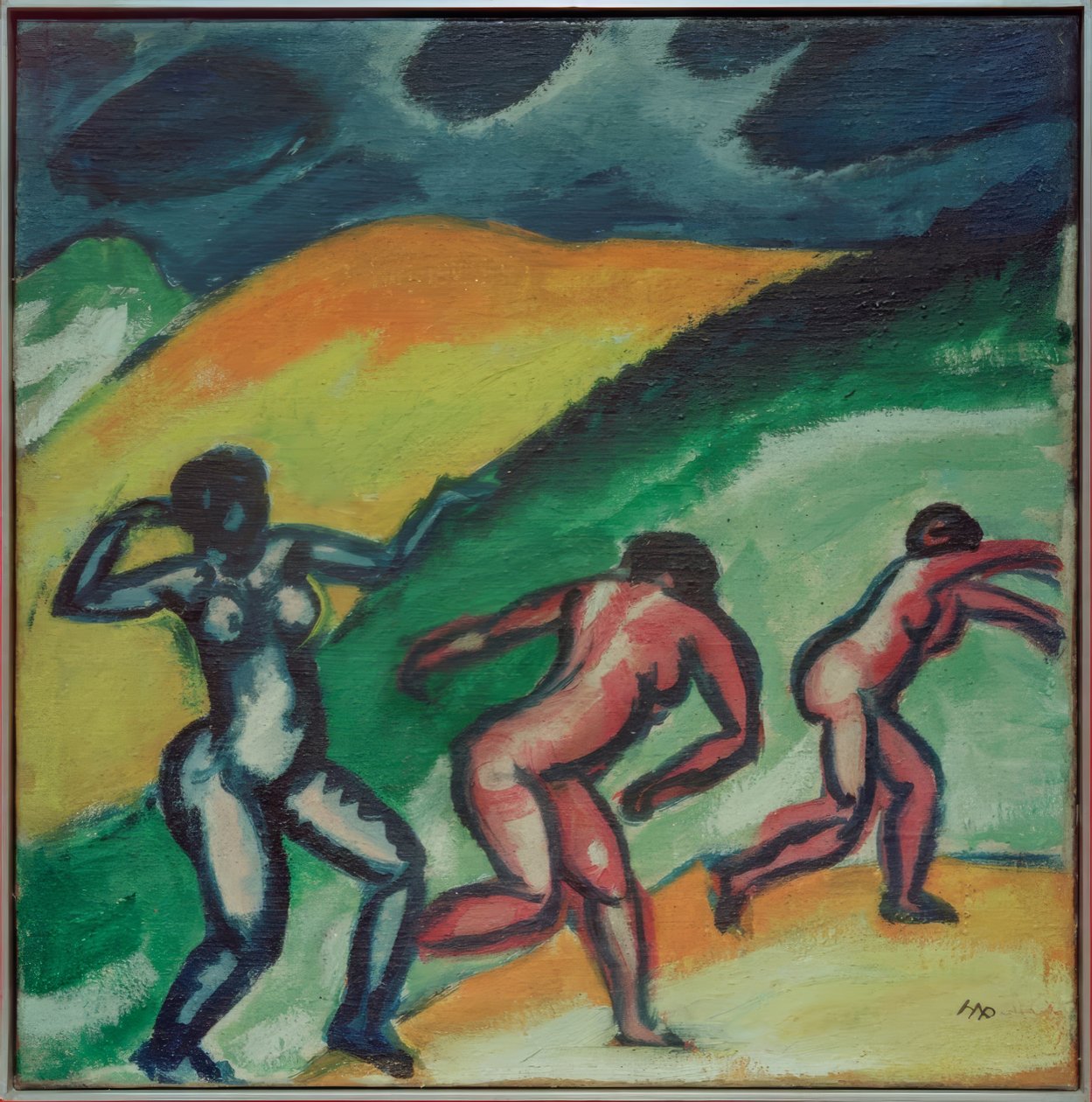 Tre donne tra le dune da Max Pechstein