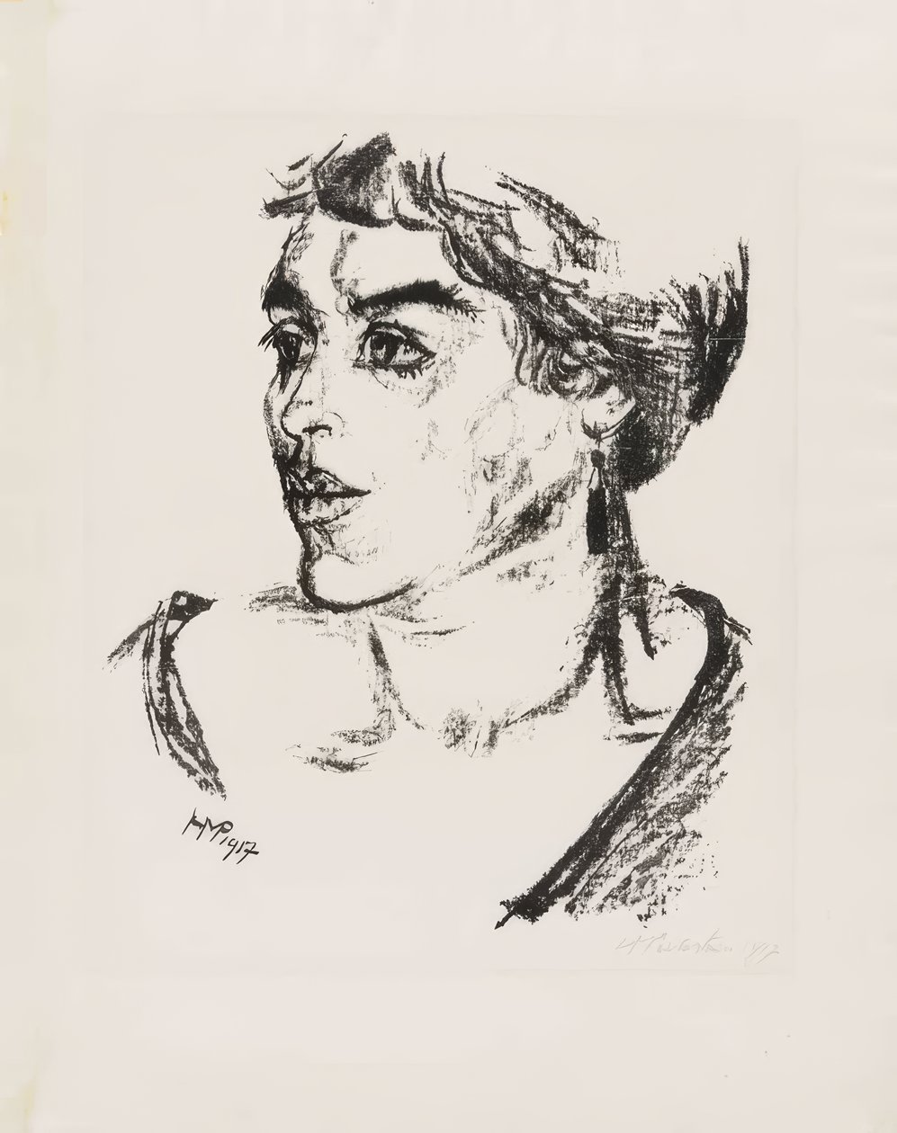 Ritratti femminili - Ritratti X - Teste III da Max Pechstein