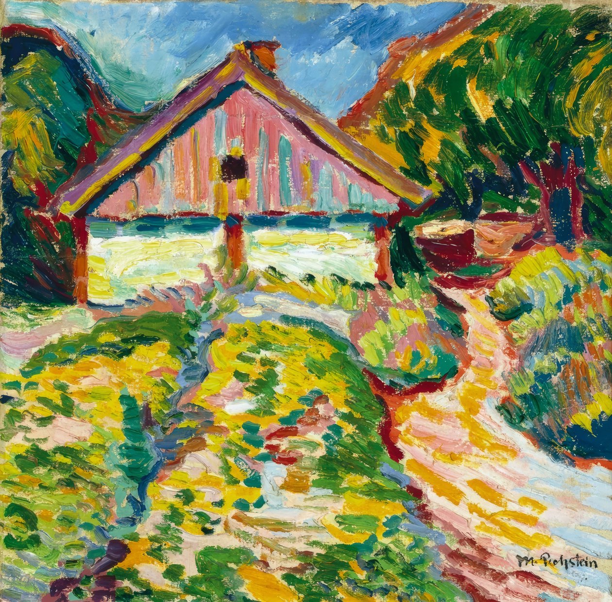 Casa sul Kuhrische Nehrung da Max Pechstein