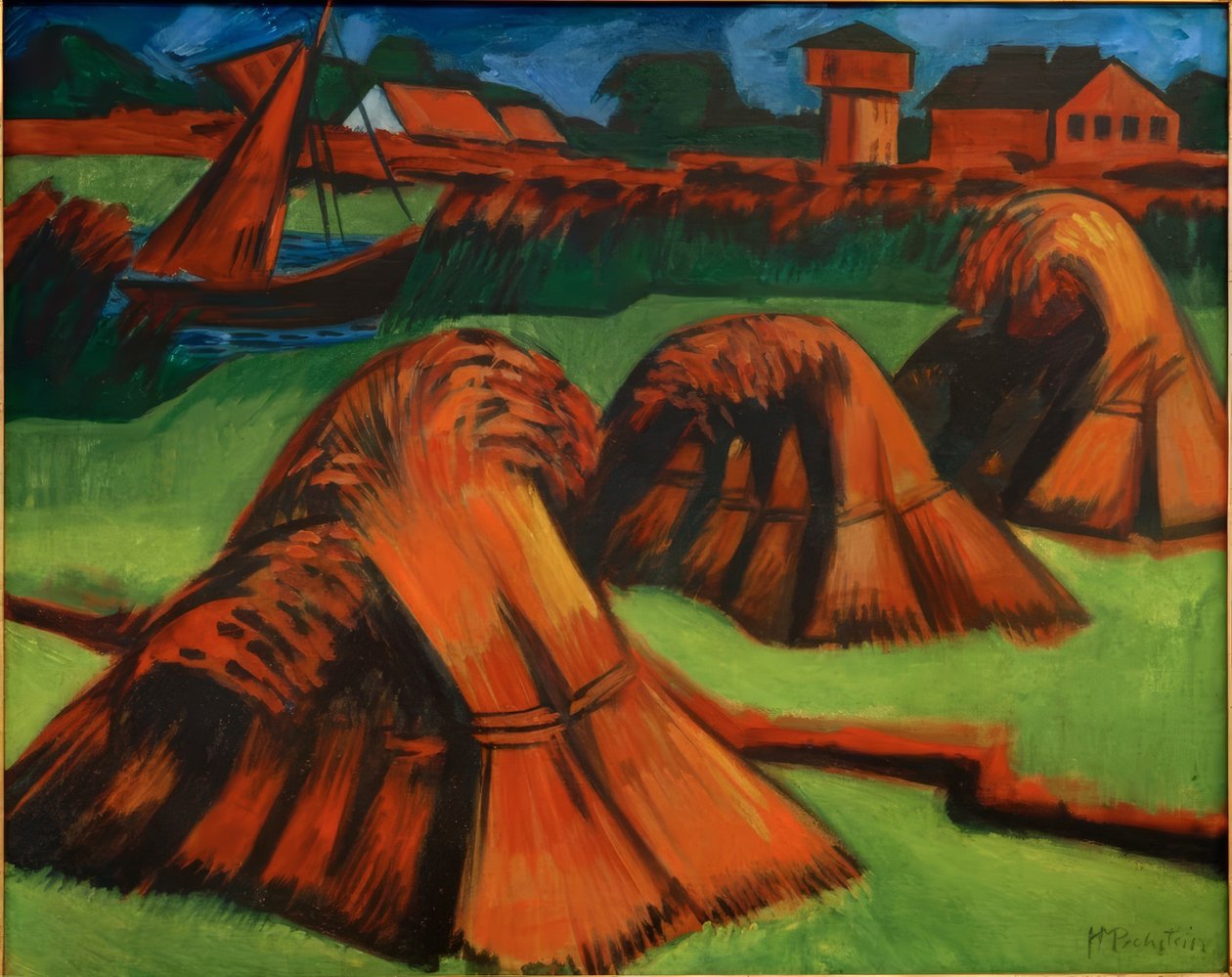 Bambole di paglia da Max Pechstein
