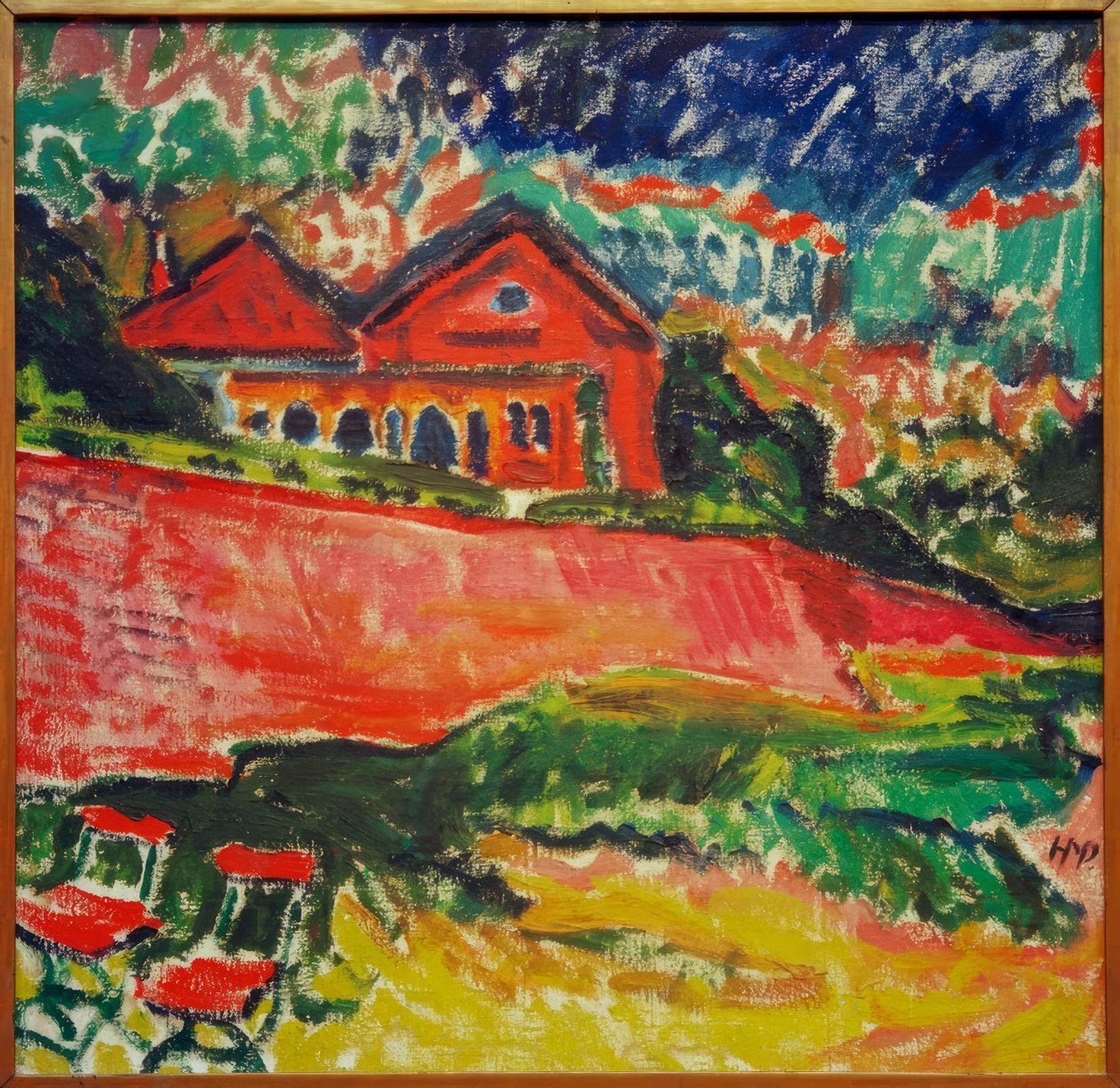 Paesaggio a Dangast da Max Pechstein