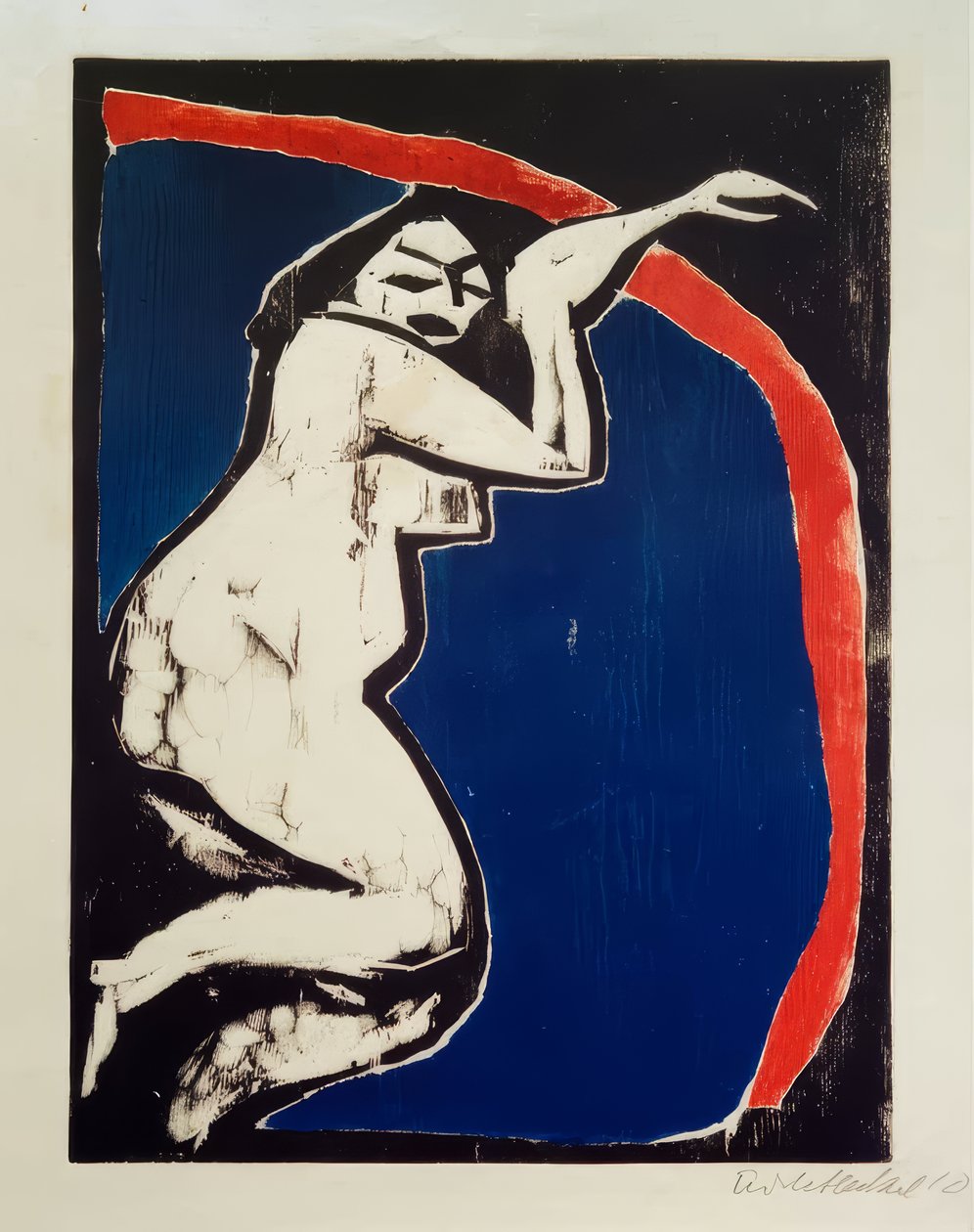 Sdraiato da Max Pechstein