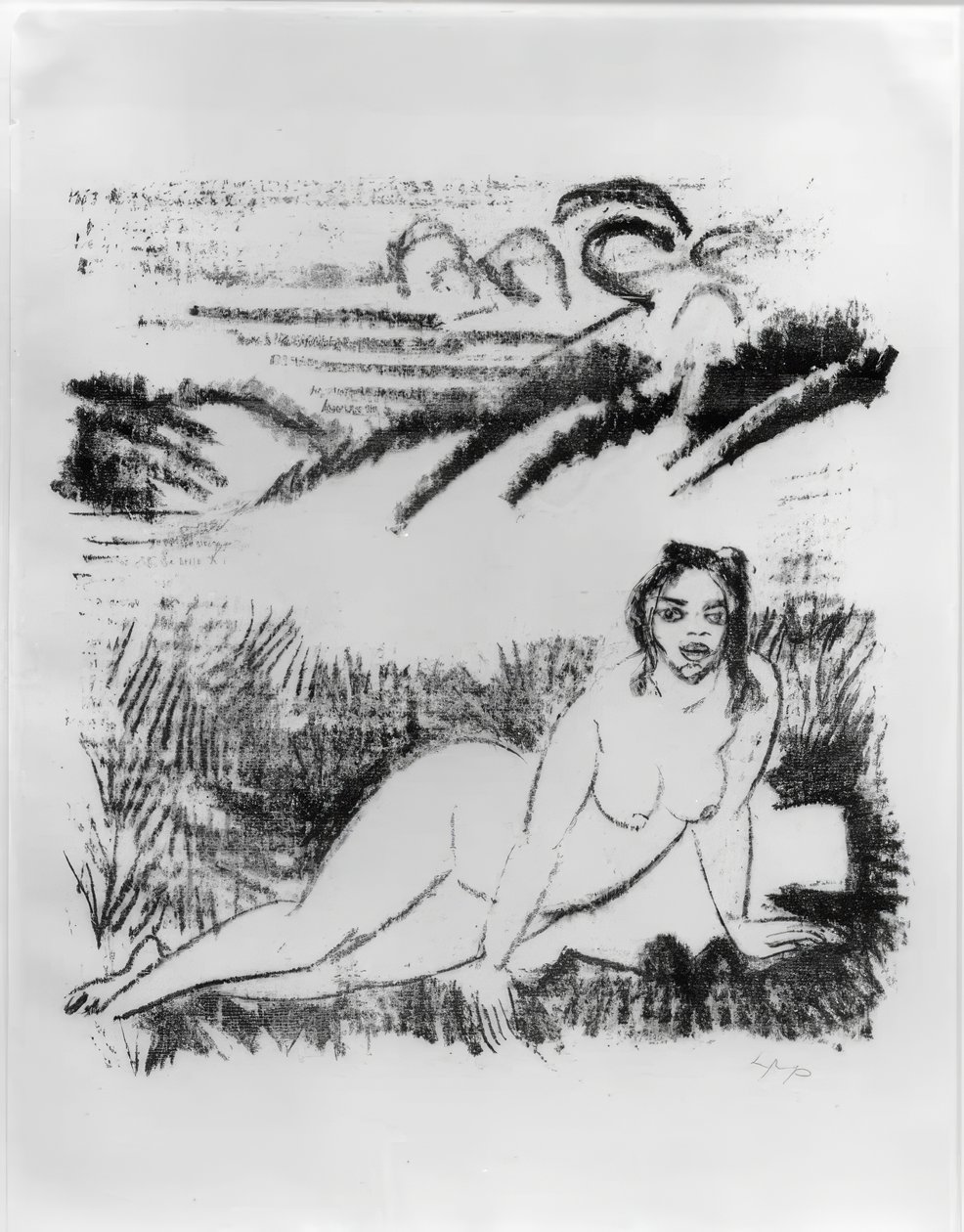 Nudo sdraiato da Max Pechstein