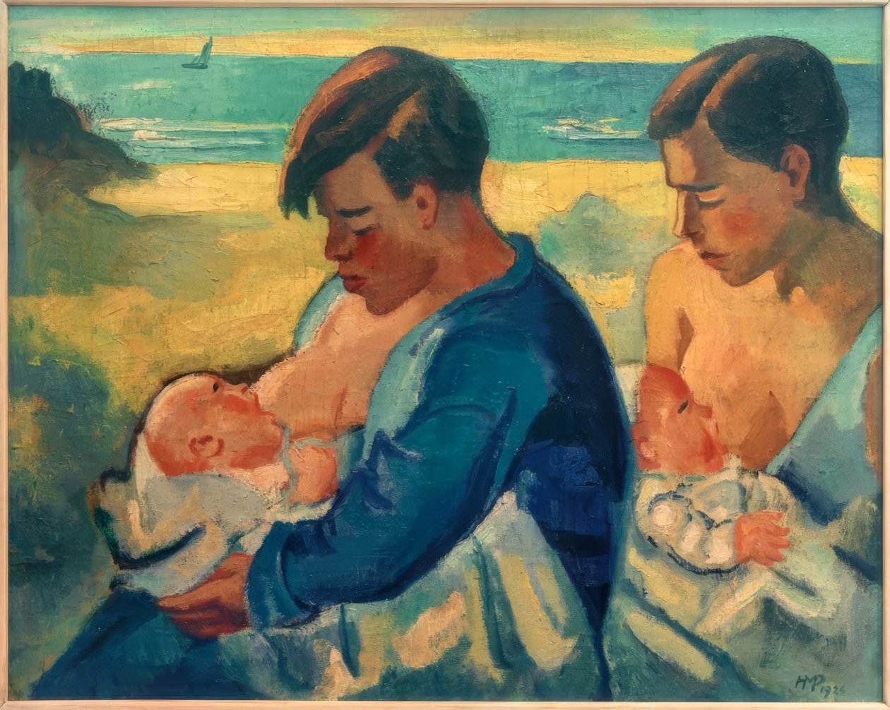 Madri nutrici da Max Pechstein