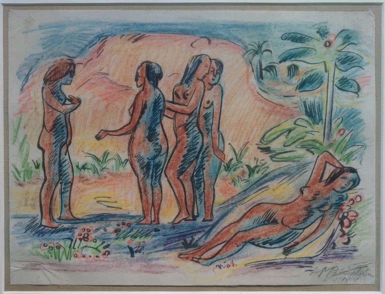 Foto di viaggio Italia - Mari del Sud (donne) da Max Pechstein