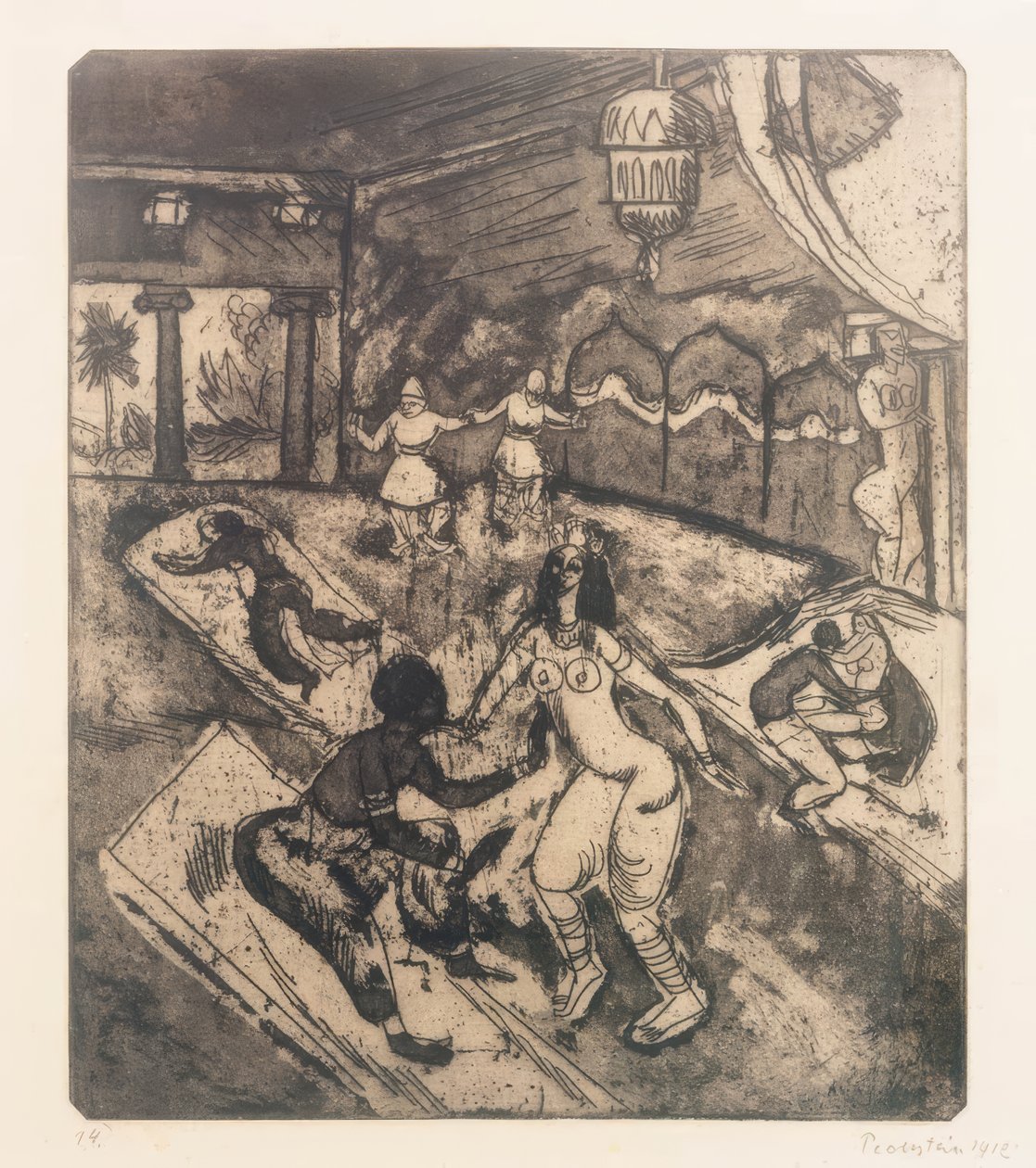 Balletto russo I da Max Pechstein