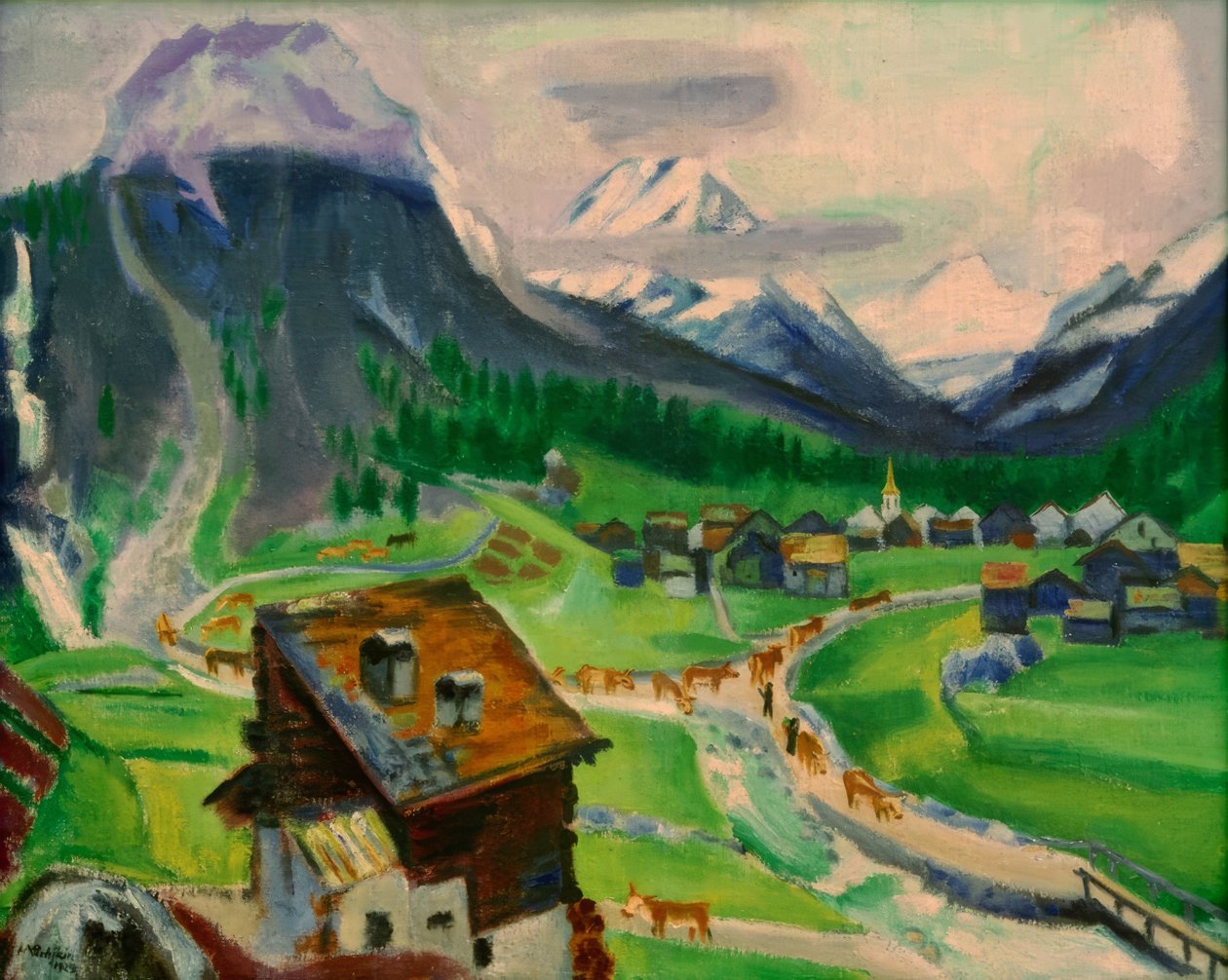 Saas Almagell da Max Pechstein