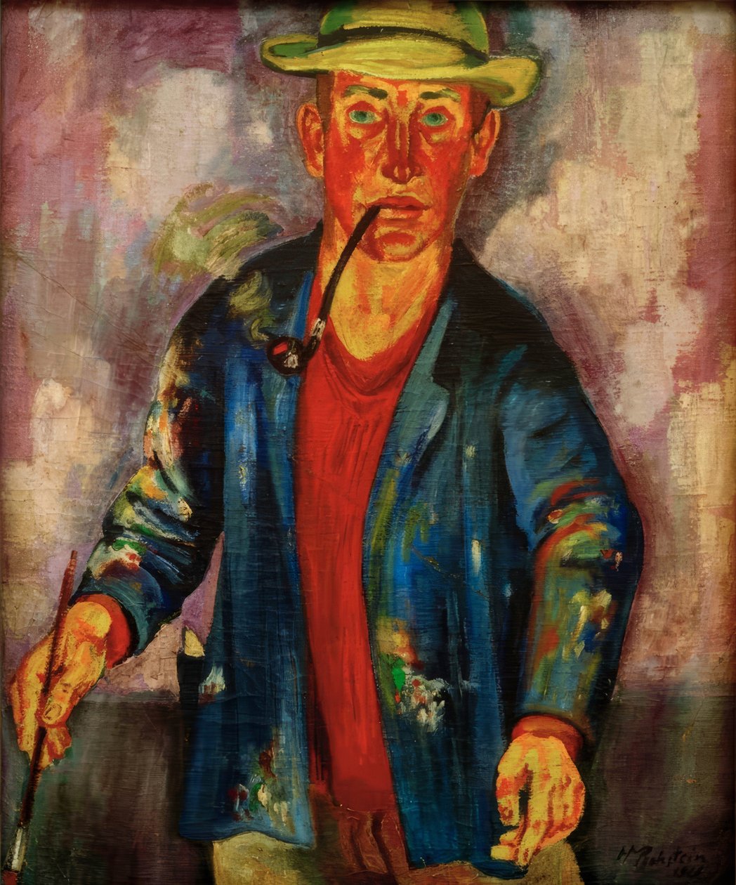 autoritratto da Max Pechstein