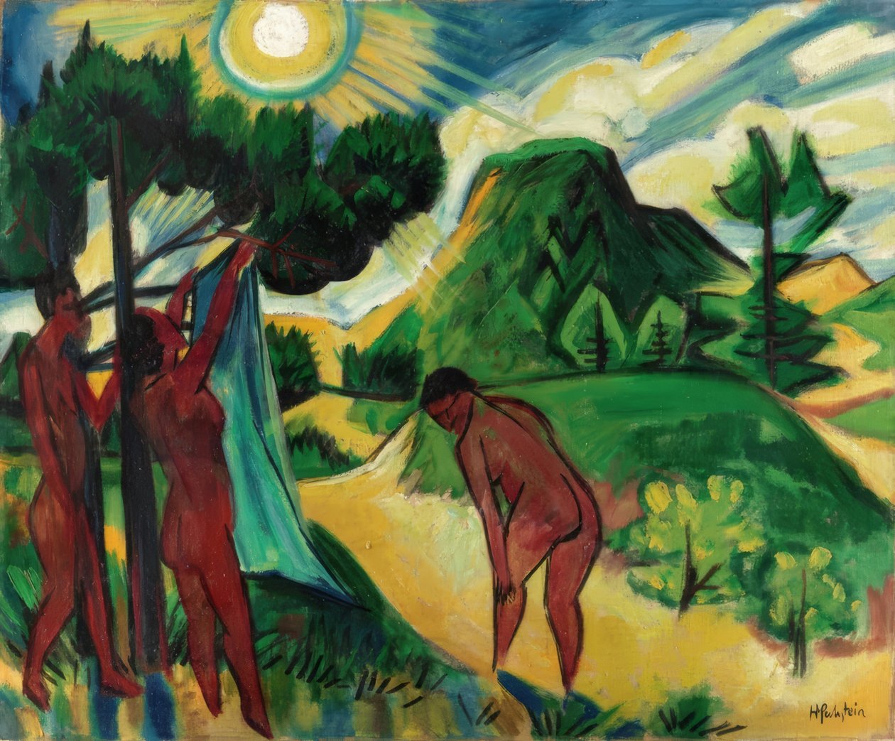 Estate a Nida da Max Pechstein