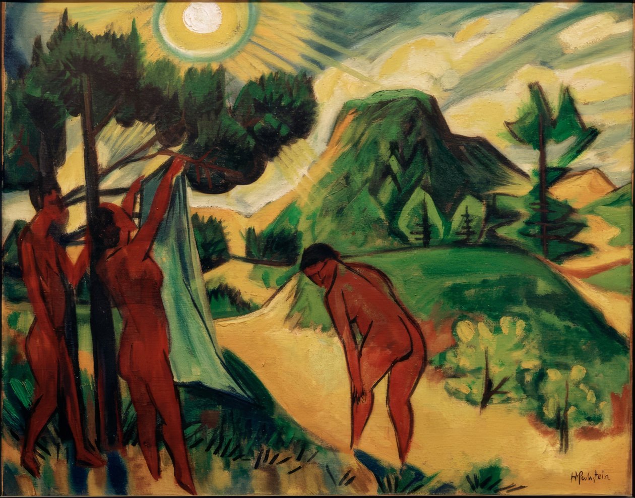Estate a Nida da Max Pechstein