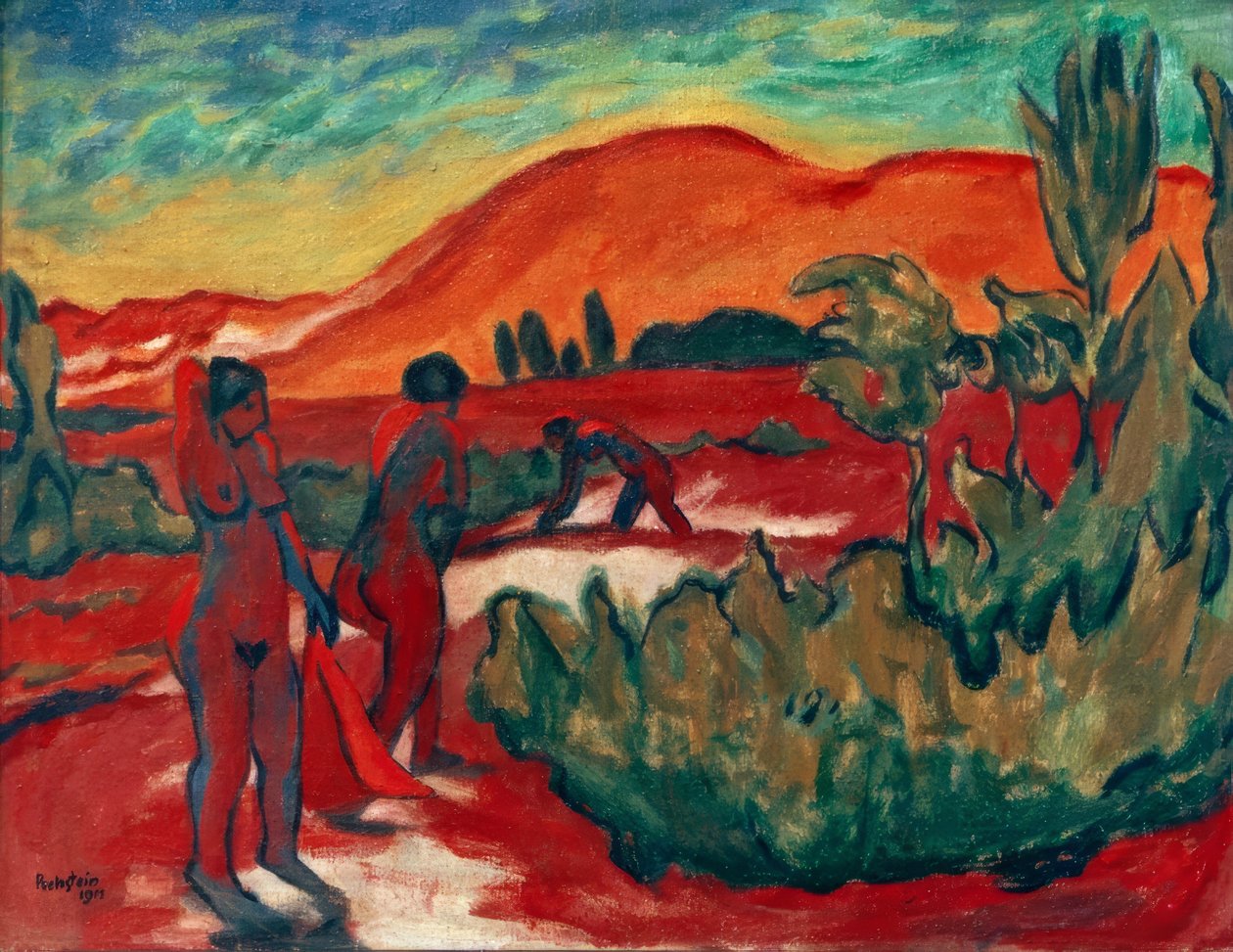 Estate tra le dune da Max Pechstein