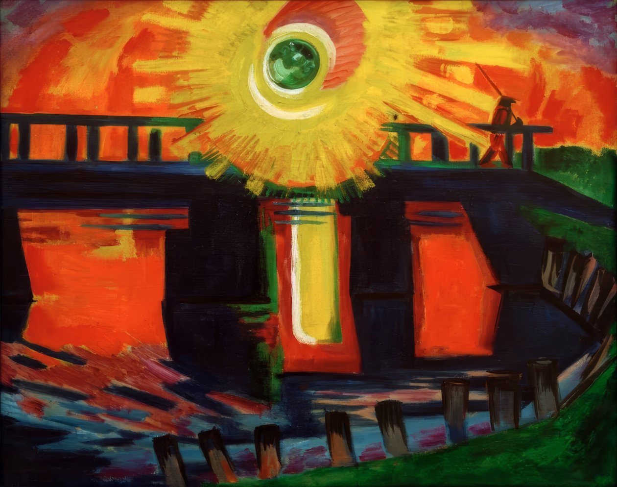 tramonto da Max Pechstein